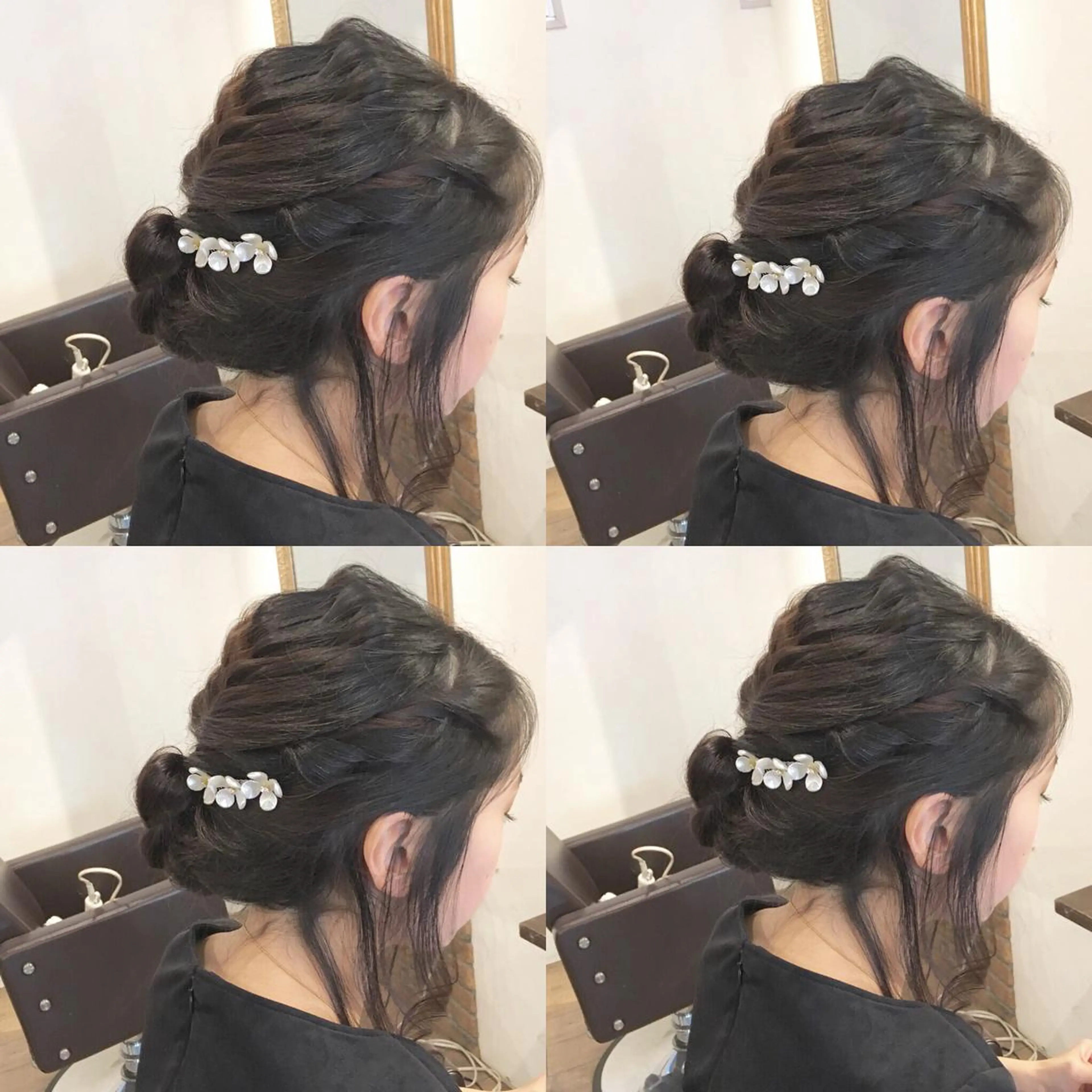 セミロング ヘアアレンジ JILBLAN京都 ショート/ハイライトのヘアスタイル