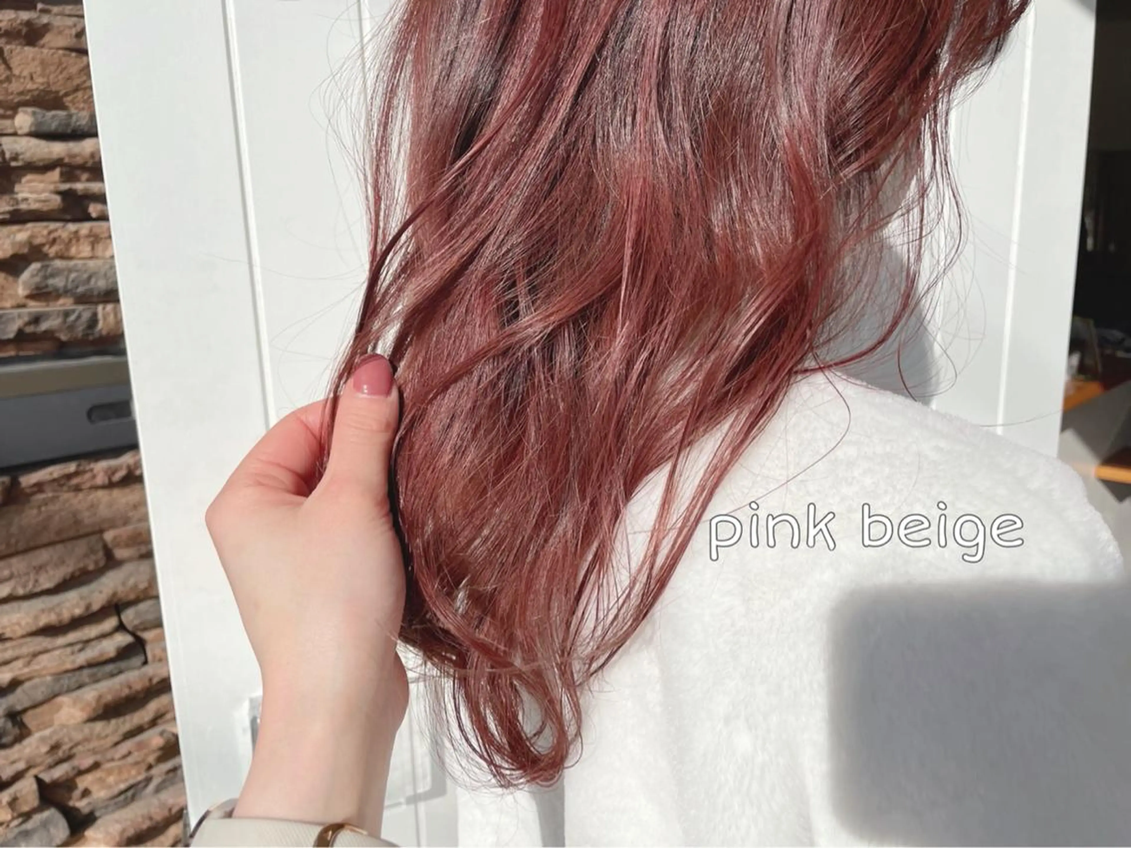 セミロング カラー 髪質改善✨️透明感カ ラー✧*。山下さいみのヘアスタイル