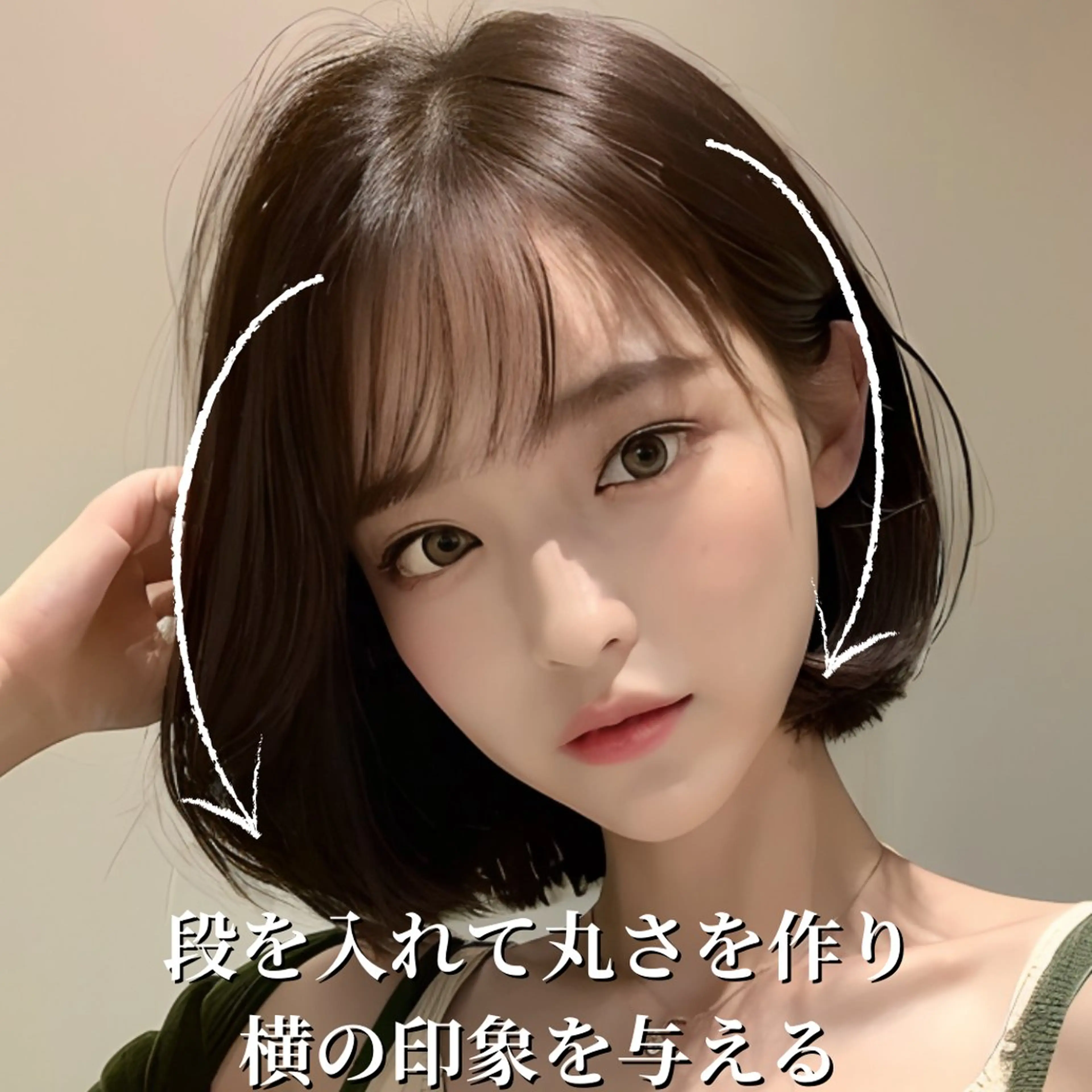 ショート ショートヘア くすみカラー、大場猛のヘアスタイル