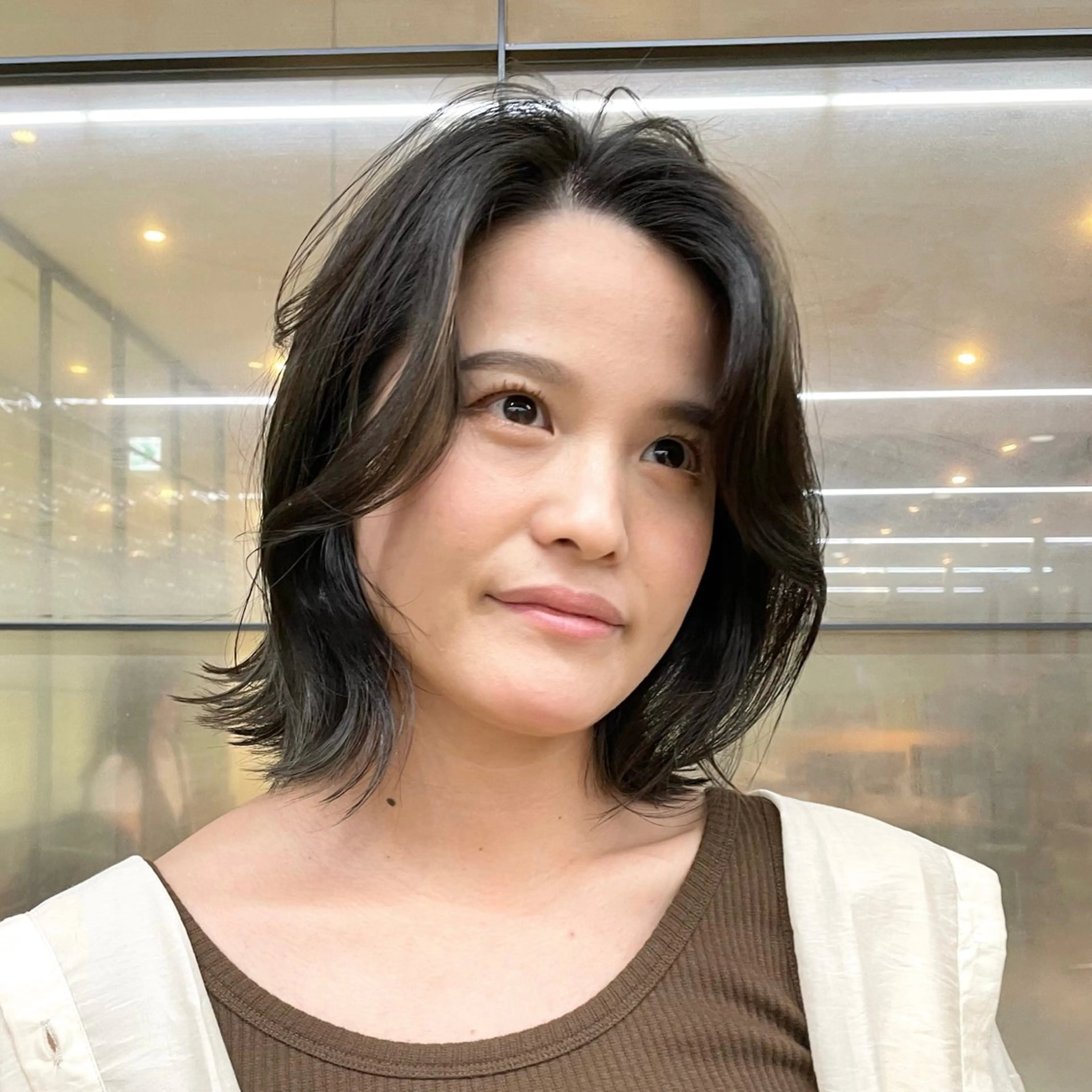 髪質改善デビュー♪カットカラー＋髪質改善トリートメントの写真