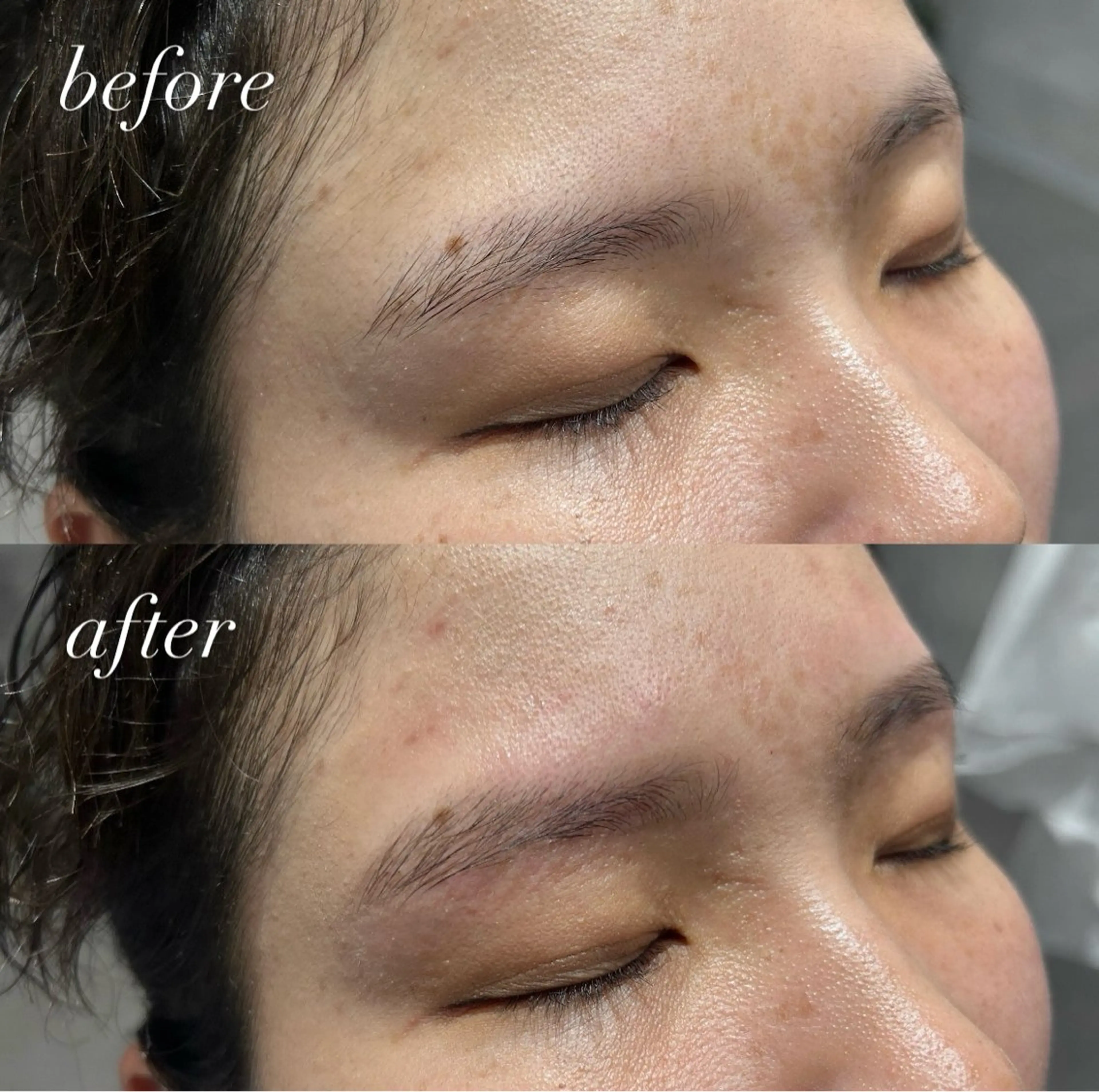 アイブロウ 眉毛ワックス、パーマ 眉だけで垢抜けの眉毛・アイブロウイメージ