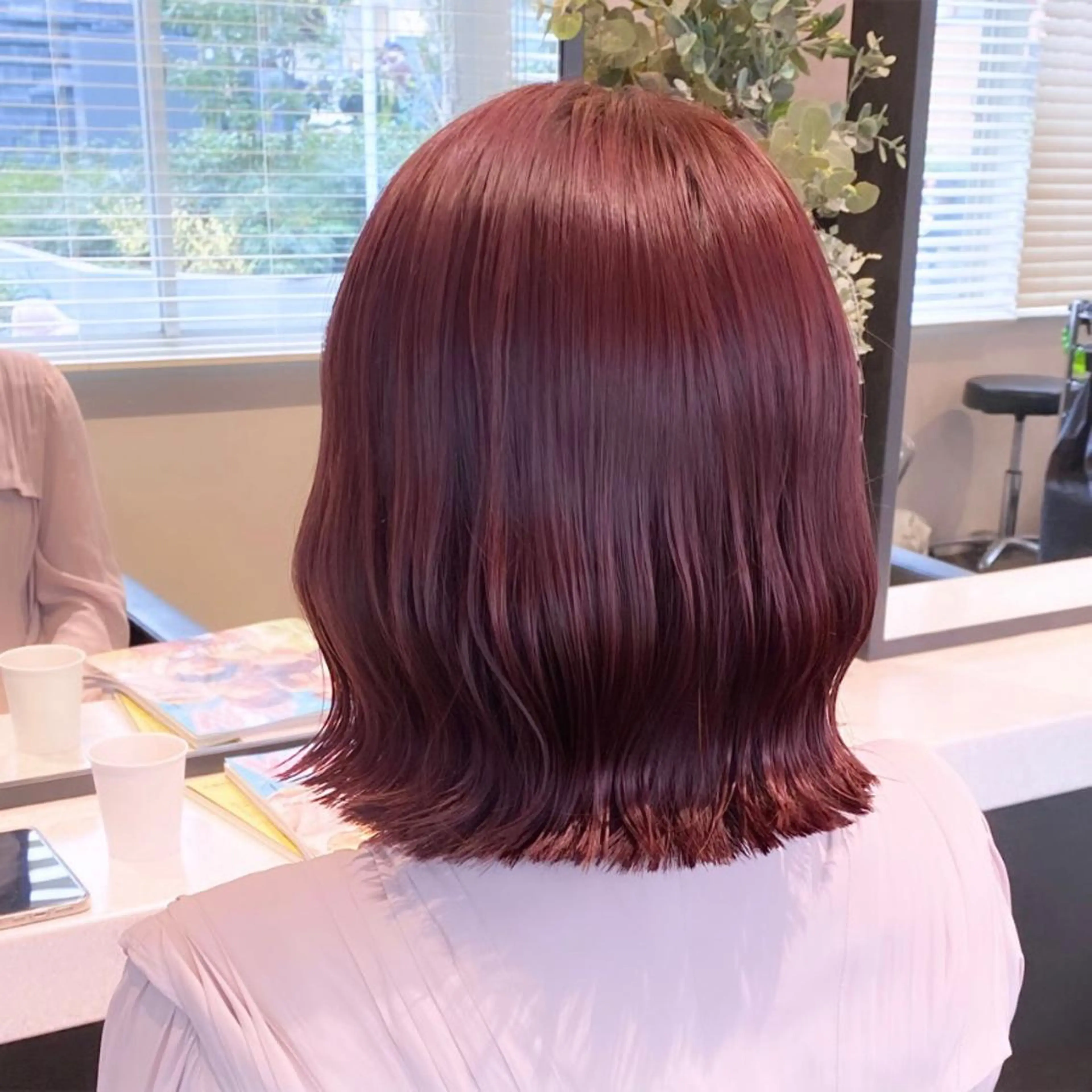 ミディアム カラー 💗ガーリーヘア🎀 saki💗のヘアスタイル