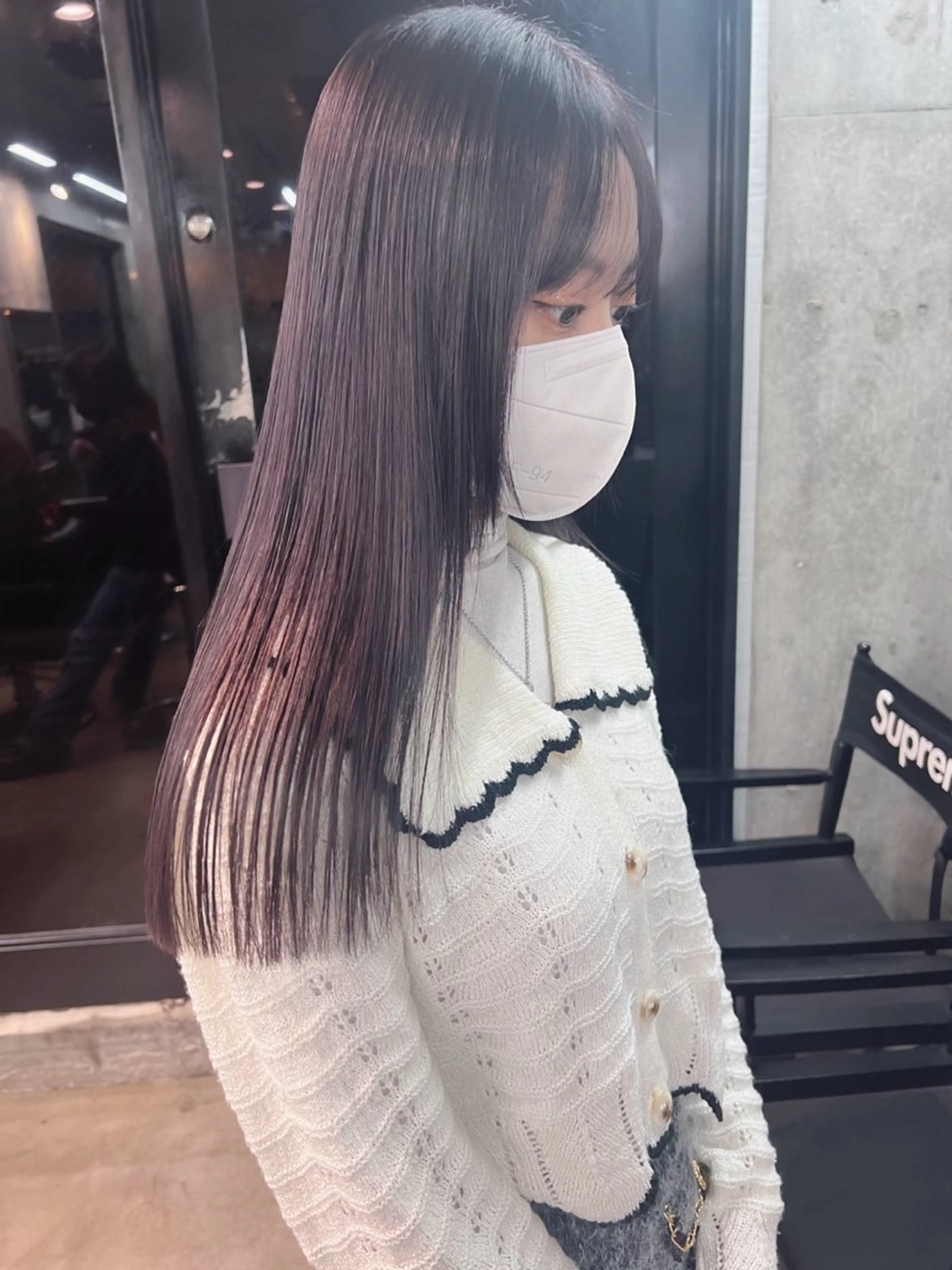 セミロング HOODS hair salon所属・✨透明感カラー🌿 ✨飛田　ケイのヘアスタイル