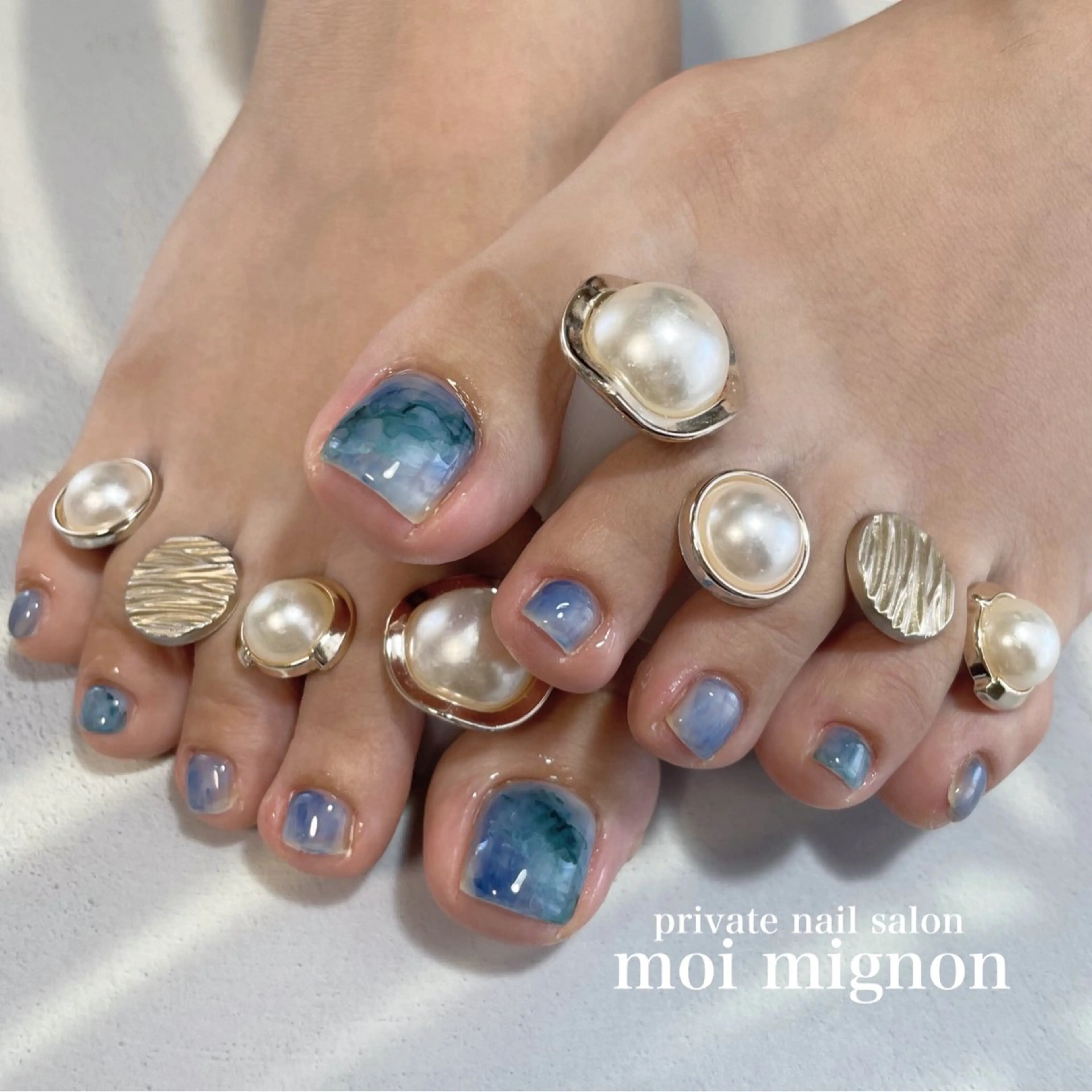 ネイル フットネイル nailist Aki♡のネイルデザイン