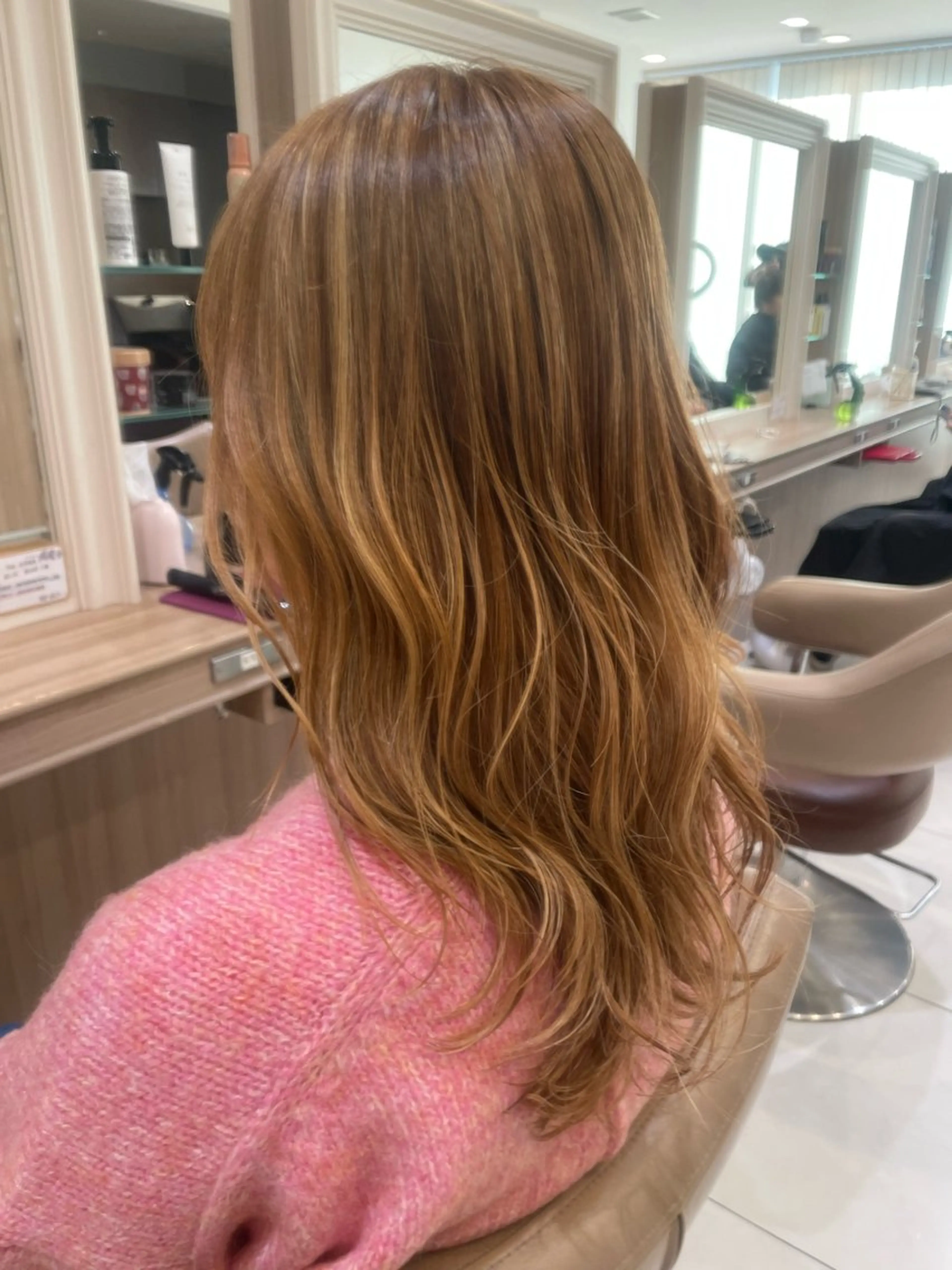 ロング カラー ヘアアレンジ カット ヘアカラー トリートメント 韓国ヘアメイク🎀/ 縮毛矯正✨山本媛香のヘアスタイル