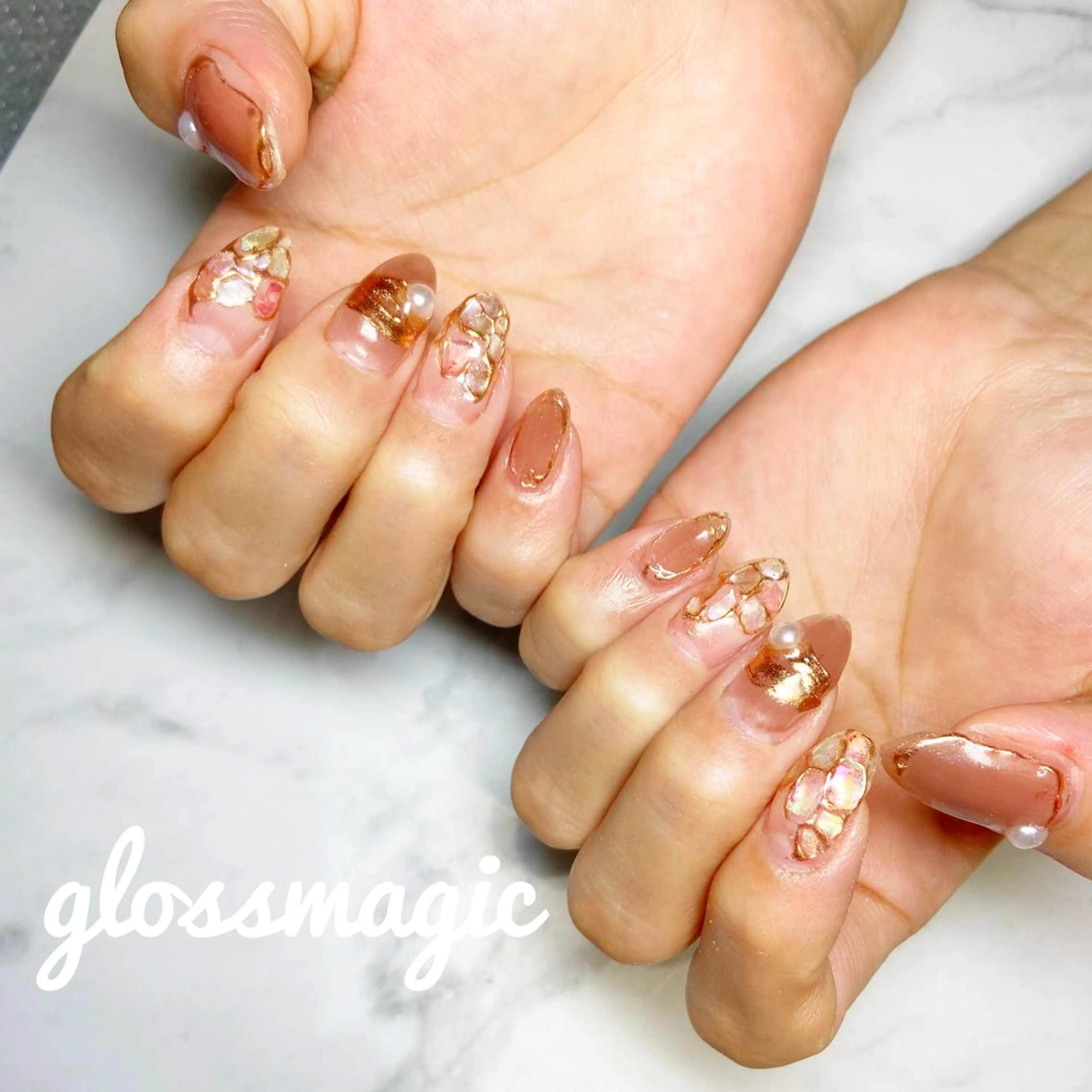 ネイル あ きのネイルデザイン