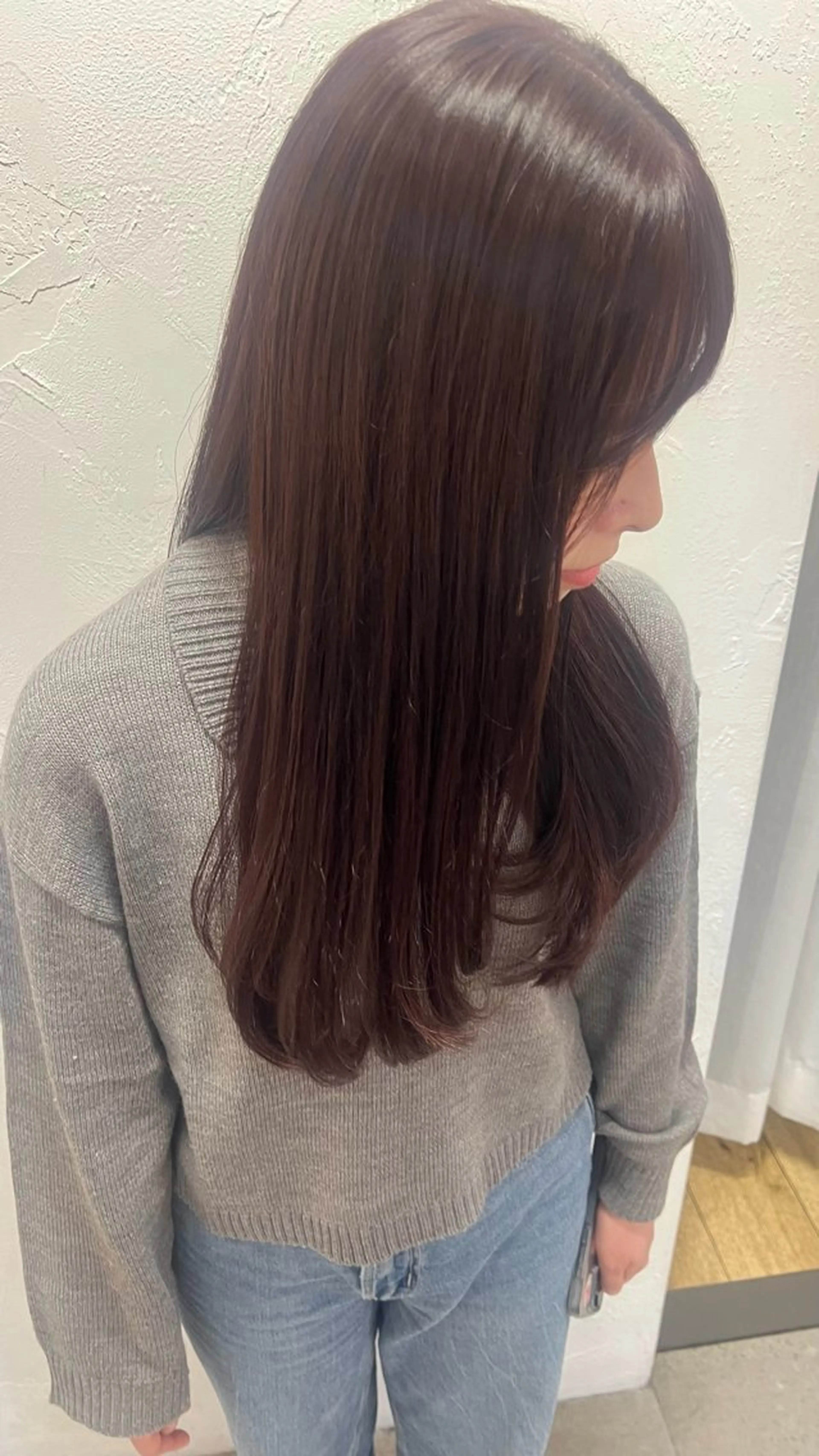 ロング ヘアカラー トリートメント Lomalia もえかのヘアスタイル