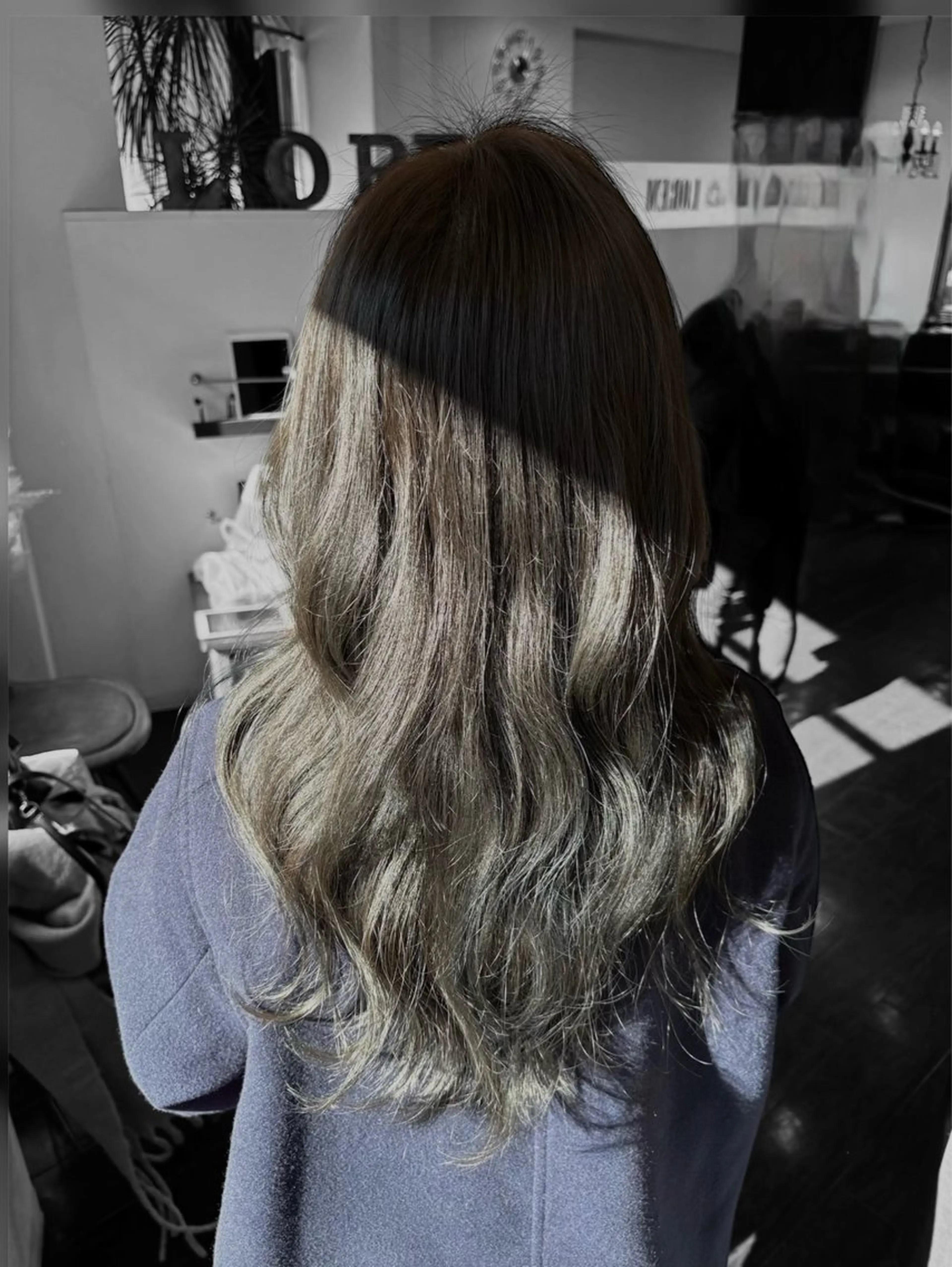 【3回目】ワンカラー+クイックトリートメント〈ナノイオンケアスチーム付〉の写真