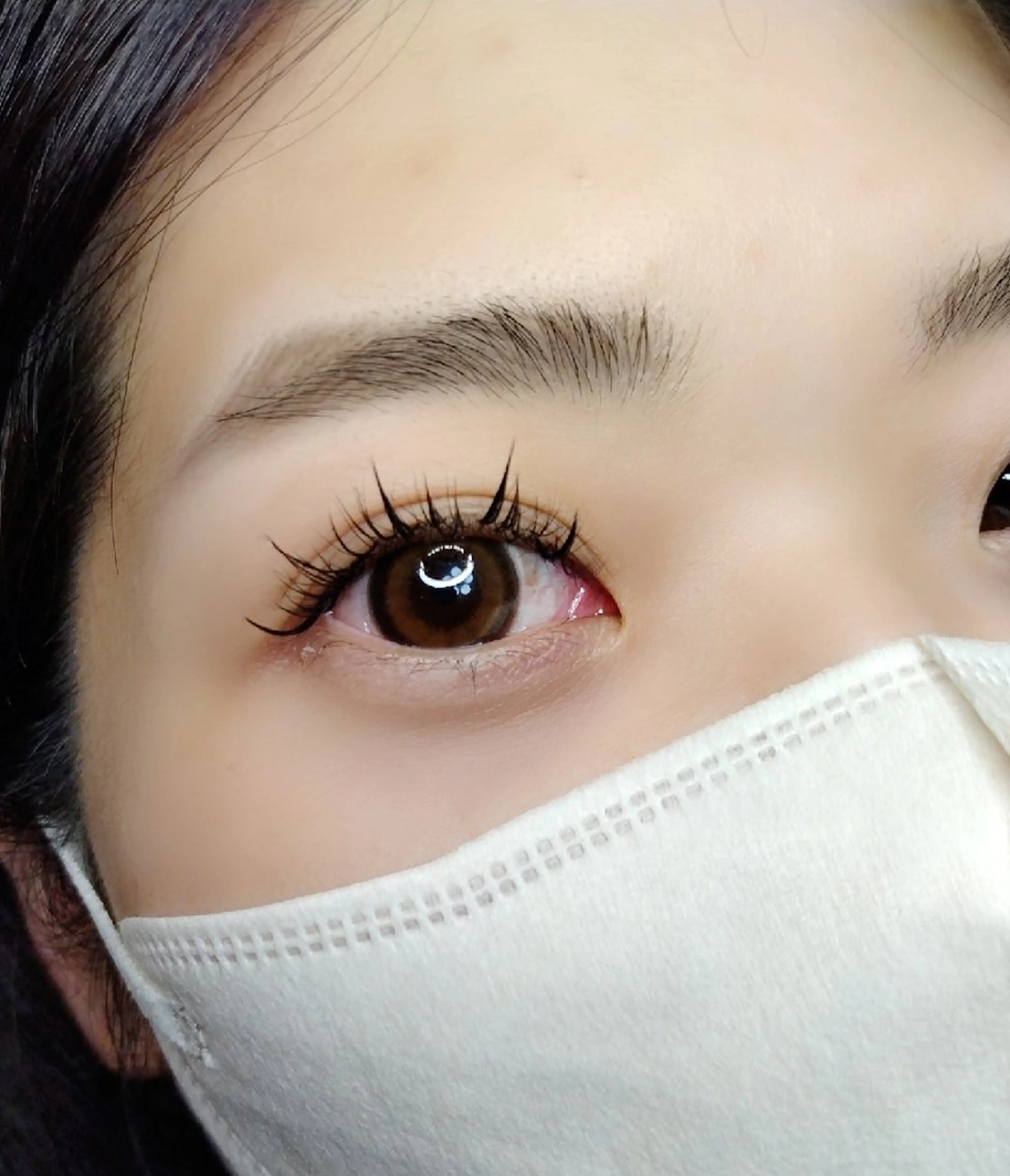 【ワンホンマツエク】の写真