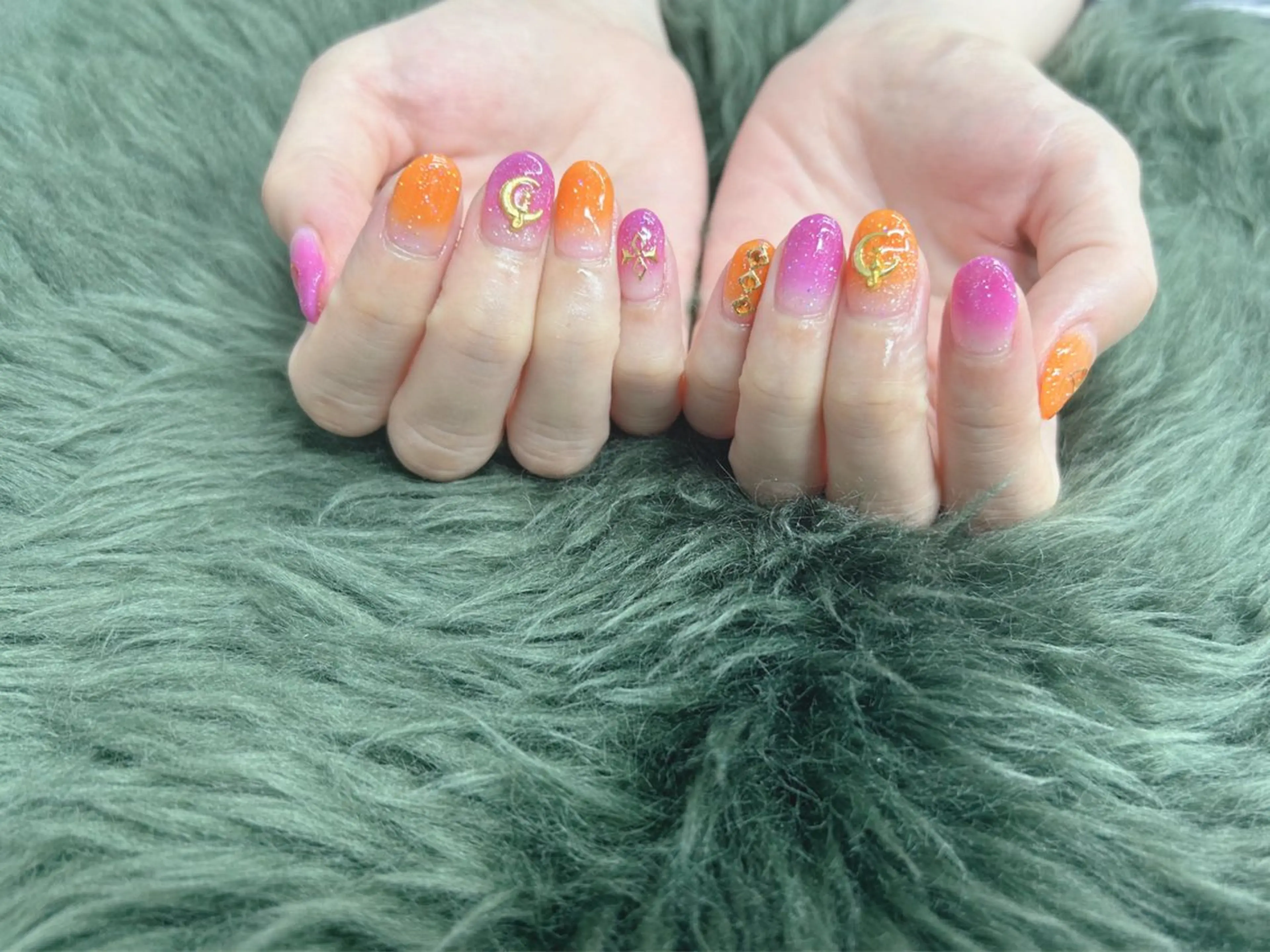 ネイル ハロウィン ハンドネイル Nail Salon agré所属・agré ネイルサロン　アグレのネイルデザイン