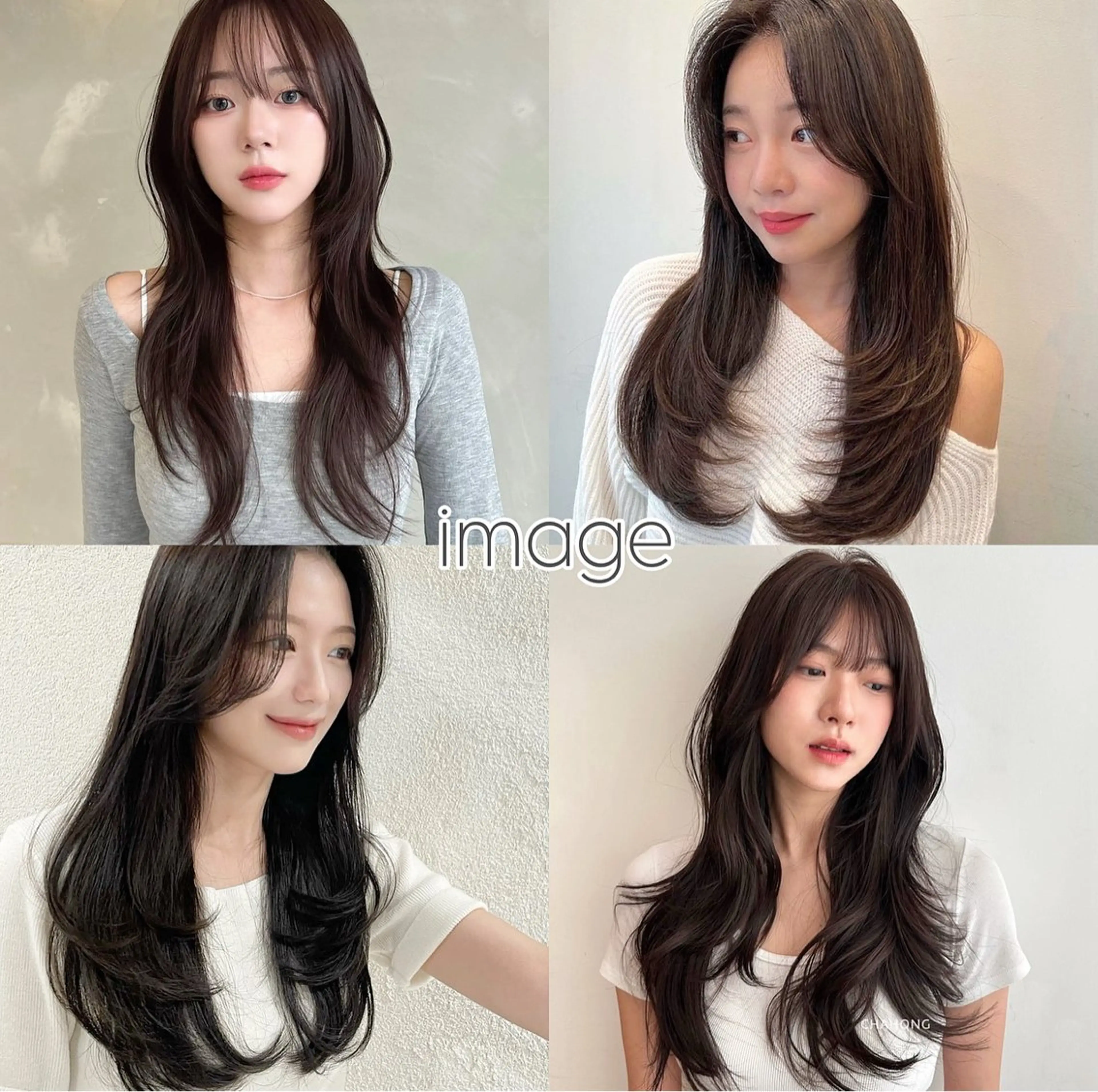 【人気NO.1✨✨】韓国トレンドstyle🇰🇷💗୨ レイヤー&ハッシュカット ৎの写真