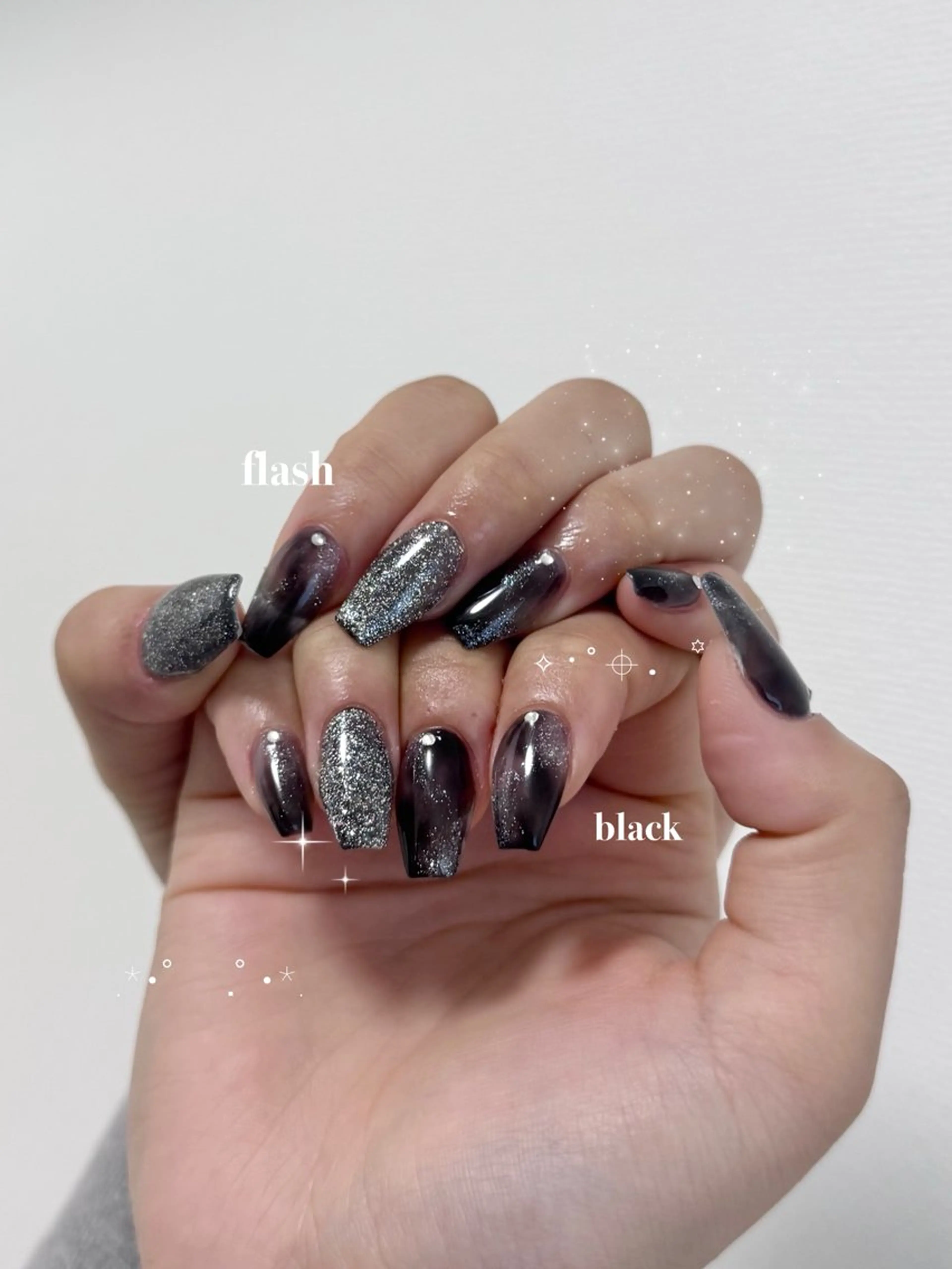 ご新規様価格！【自爪】シンプルデザイン　長さ出し3本以上ある方は長さ出しの方からお願い致しますの写真