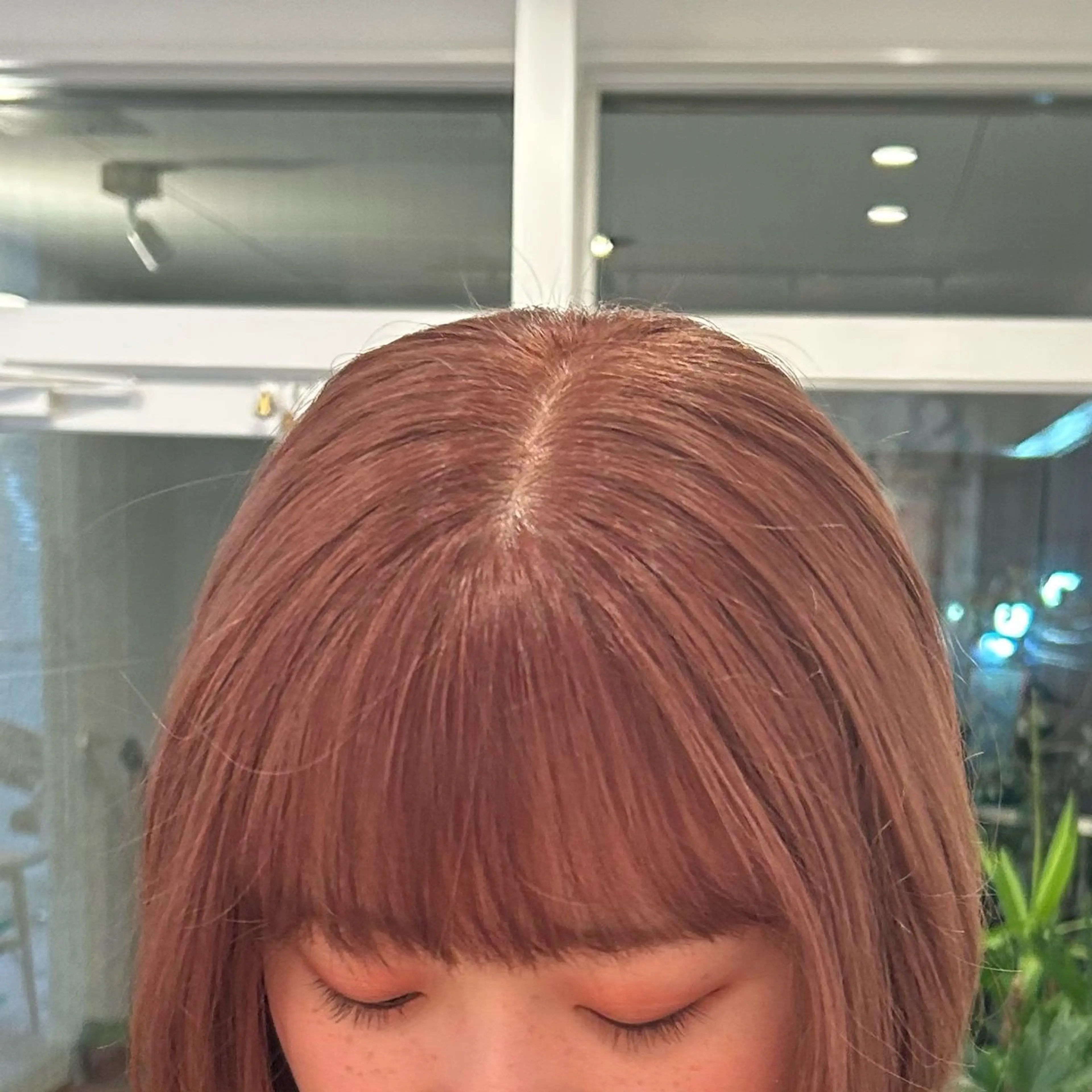 ショート カラー ベージュカラー ピンクカラー ピンクベージュ マコ @_vral0のヘアスタイル