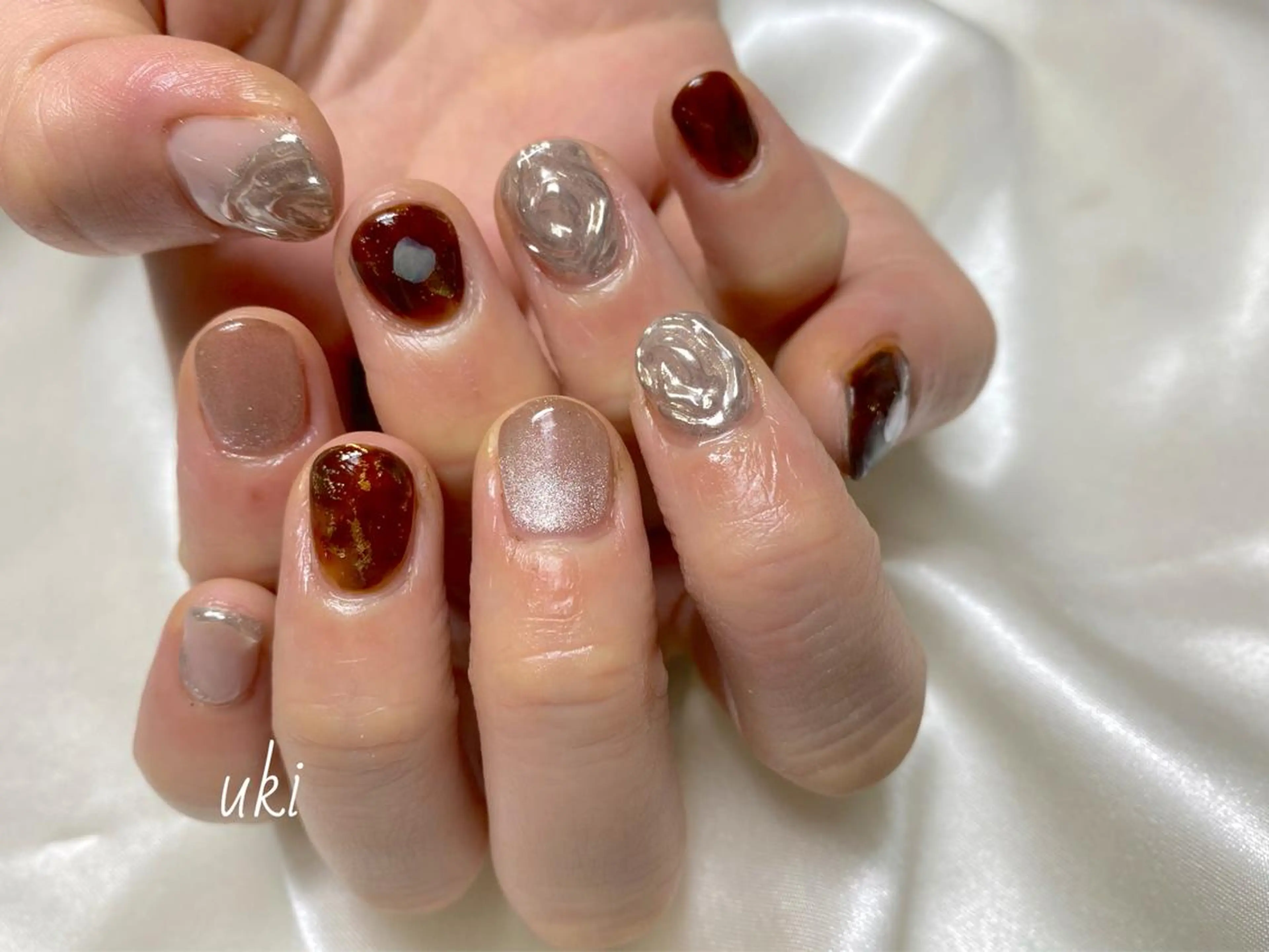 ネイル ハンドネイル Ameri nail /UKIのネイルデザイン