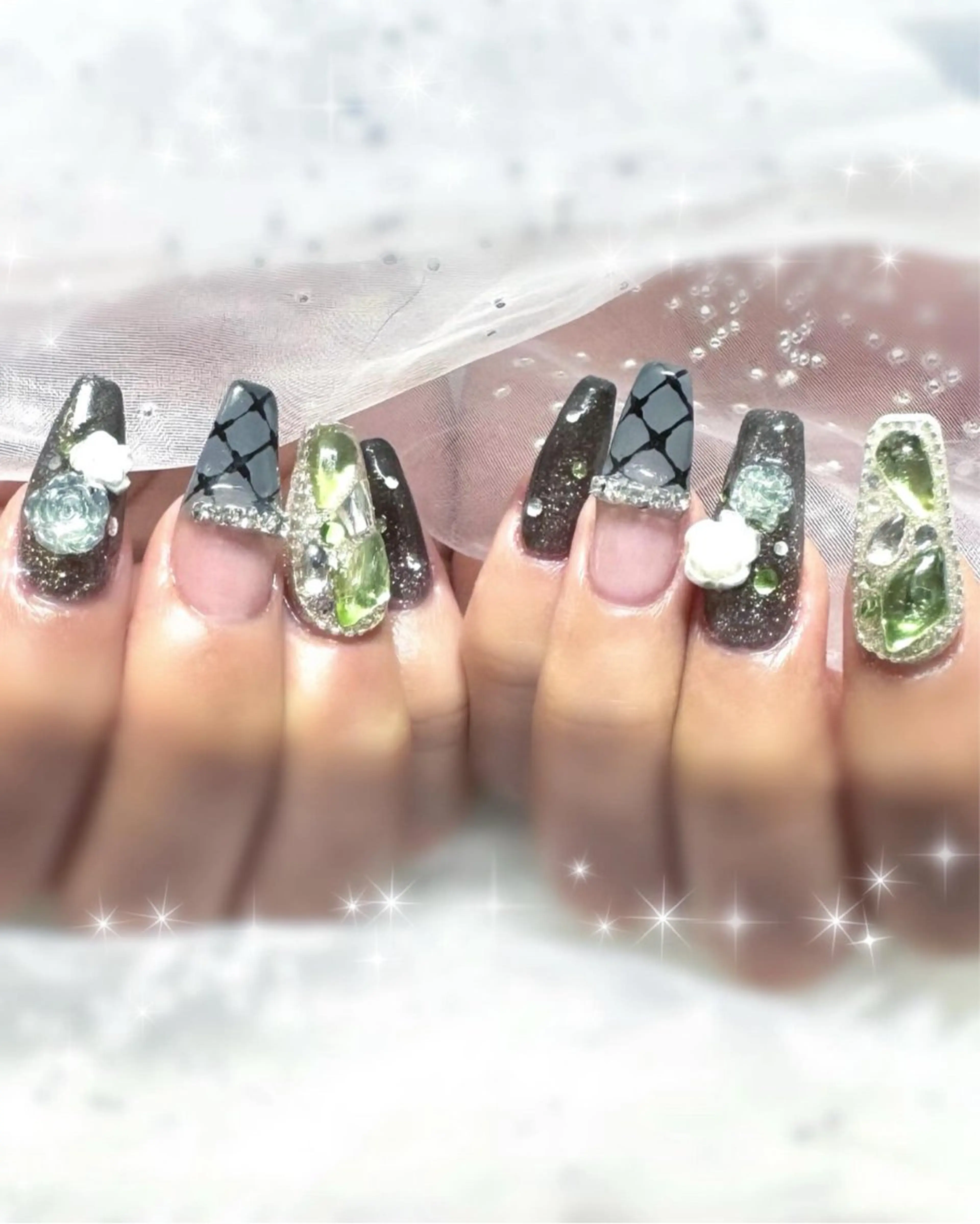 【Jr.ネイリスト】長さだし10本+つけ放題🫧（オフケア込）の写真