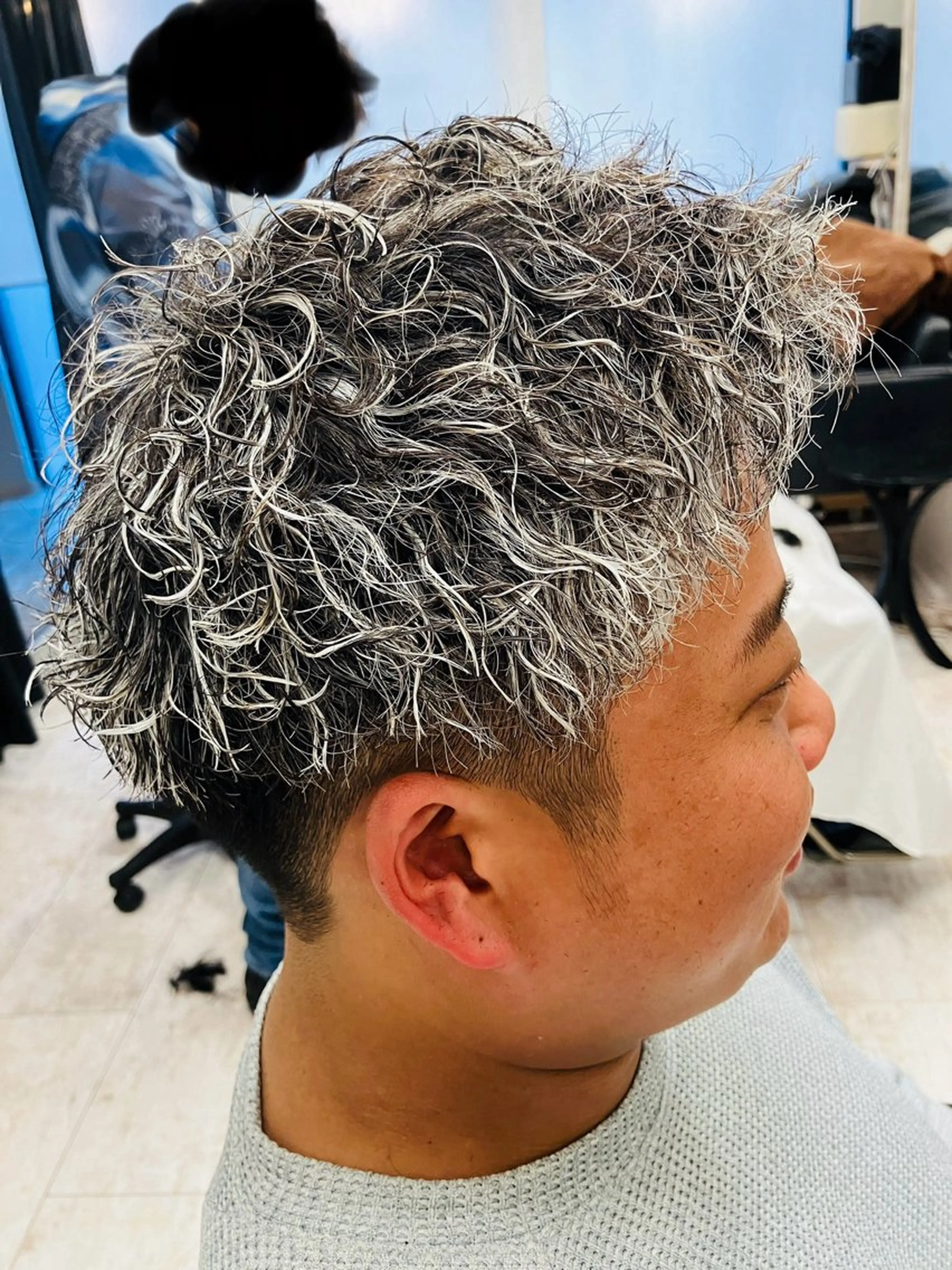 カラー パーマ メンズ カット ヘアカラー パーマ メンズ特化/パーマ/ フェードWATARUのヘアスタイル