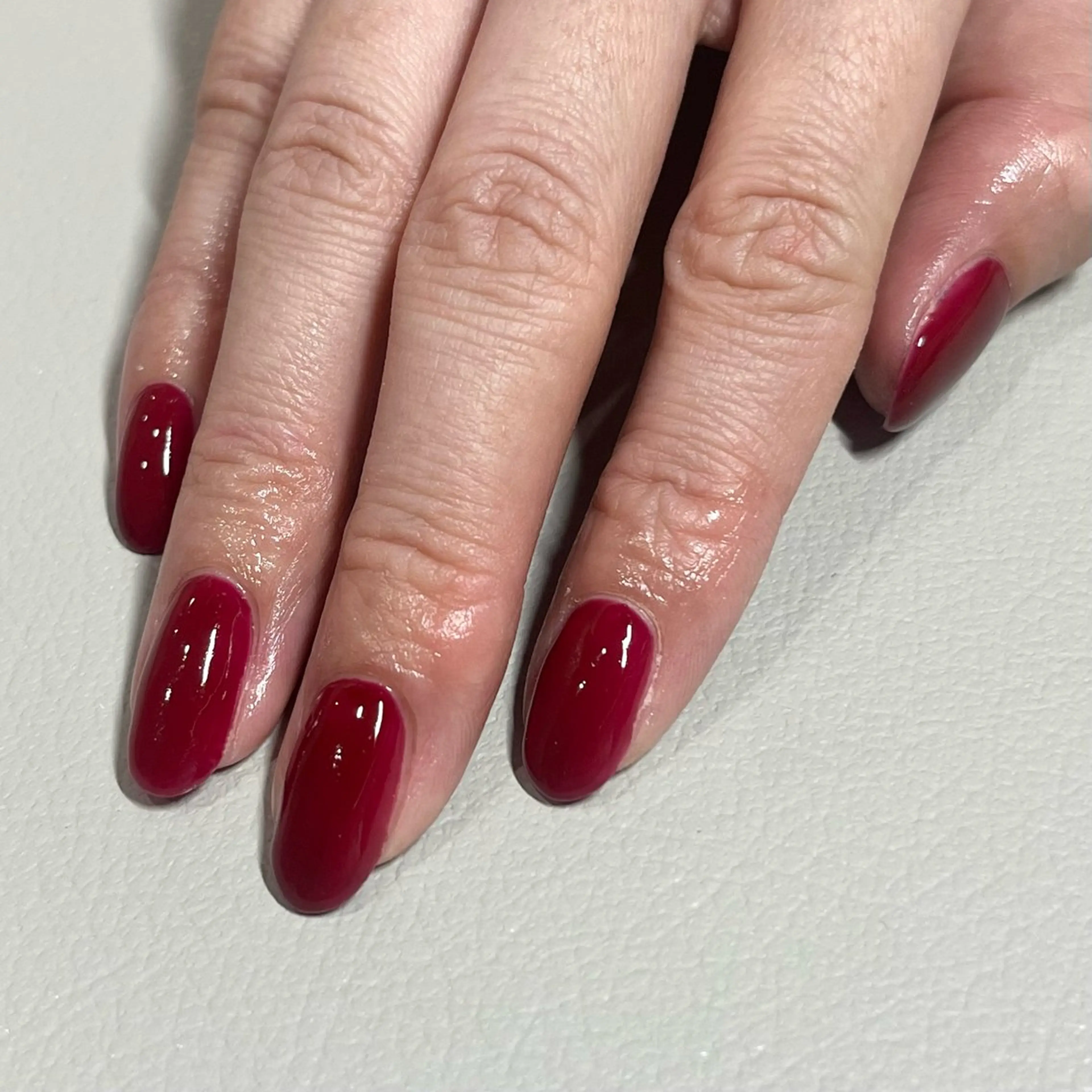 ネイル ワンカラーネイル ハンドネイル ネイルサロンバニラ所属・清水 絢音のネイルデザイン