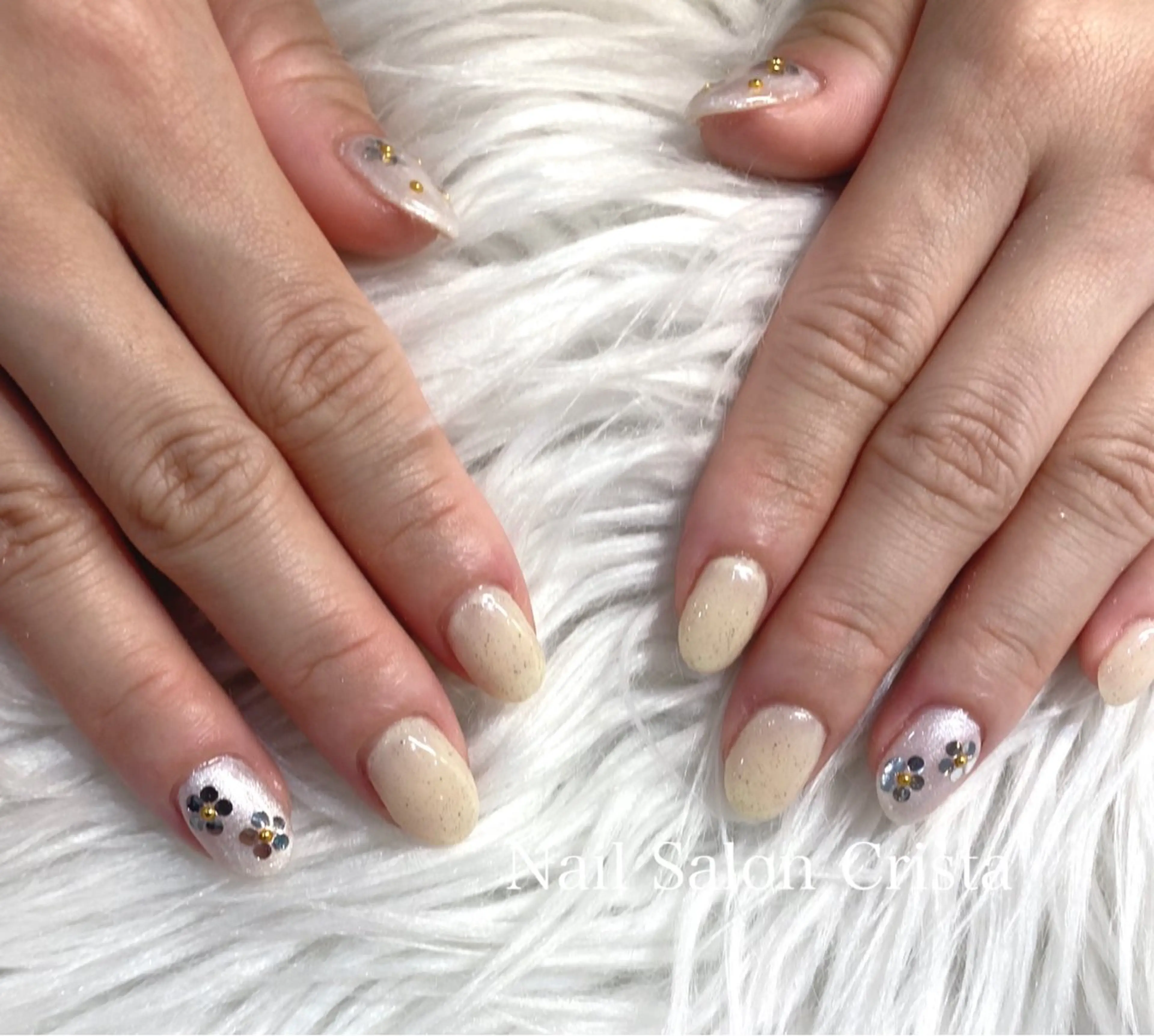 ネイル アートネイル ジェルネイル パラジェル ハンドネイル CRISTA所属・CRISTA MOMOのネイルデザイン