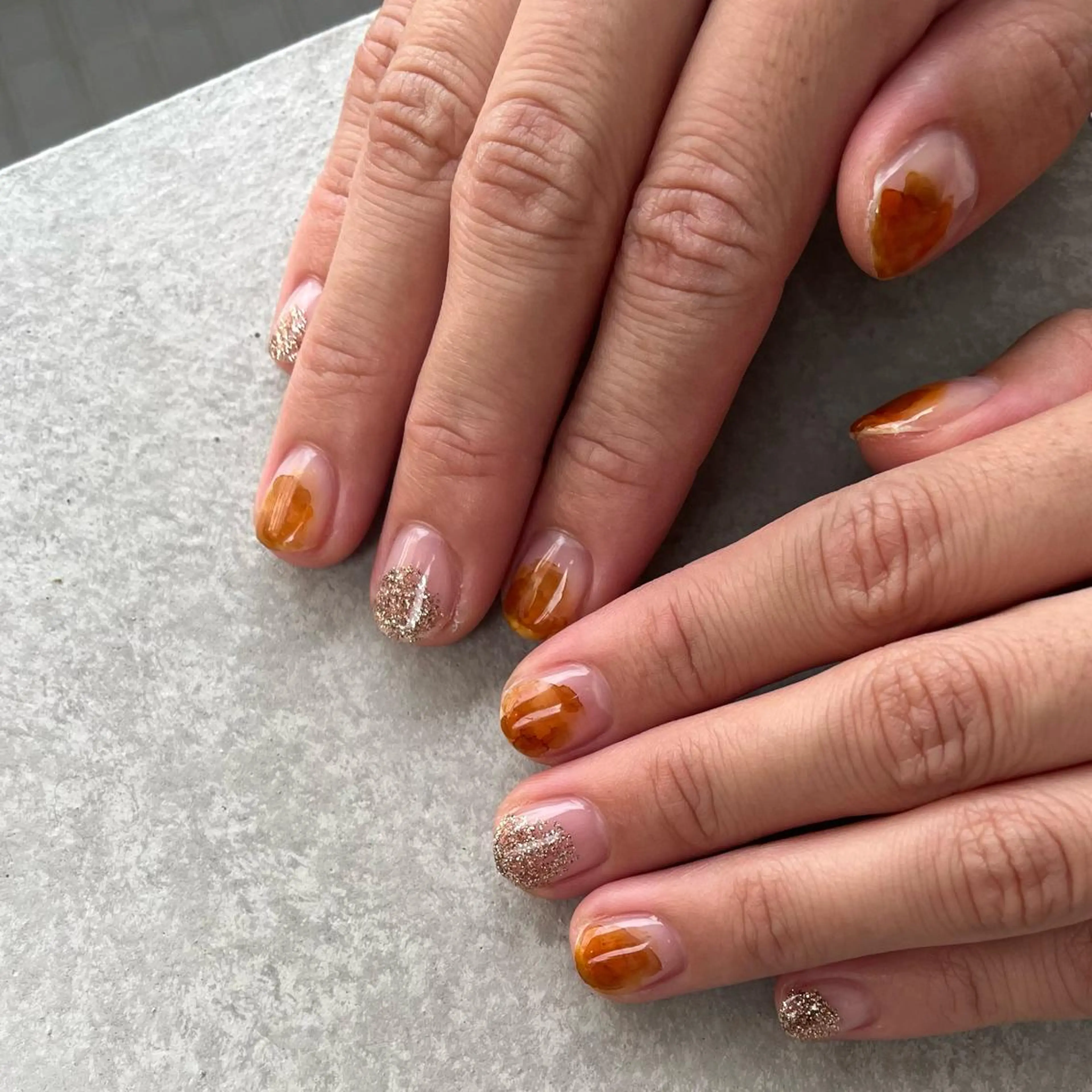 ネイル 🤎Two ERI🤎のネイルデザイン