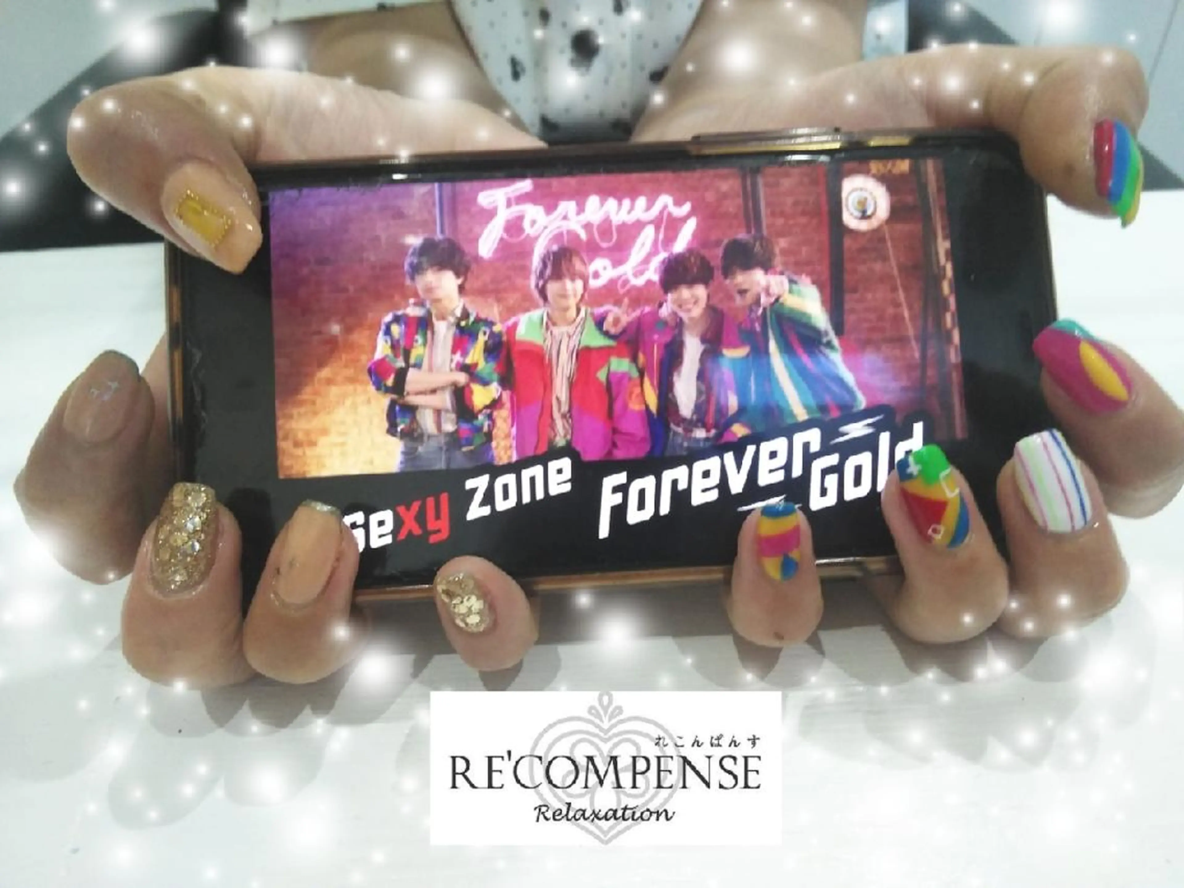 ネイル RE'COMPENSE所属・れこん ぱんすのネイルデザイン