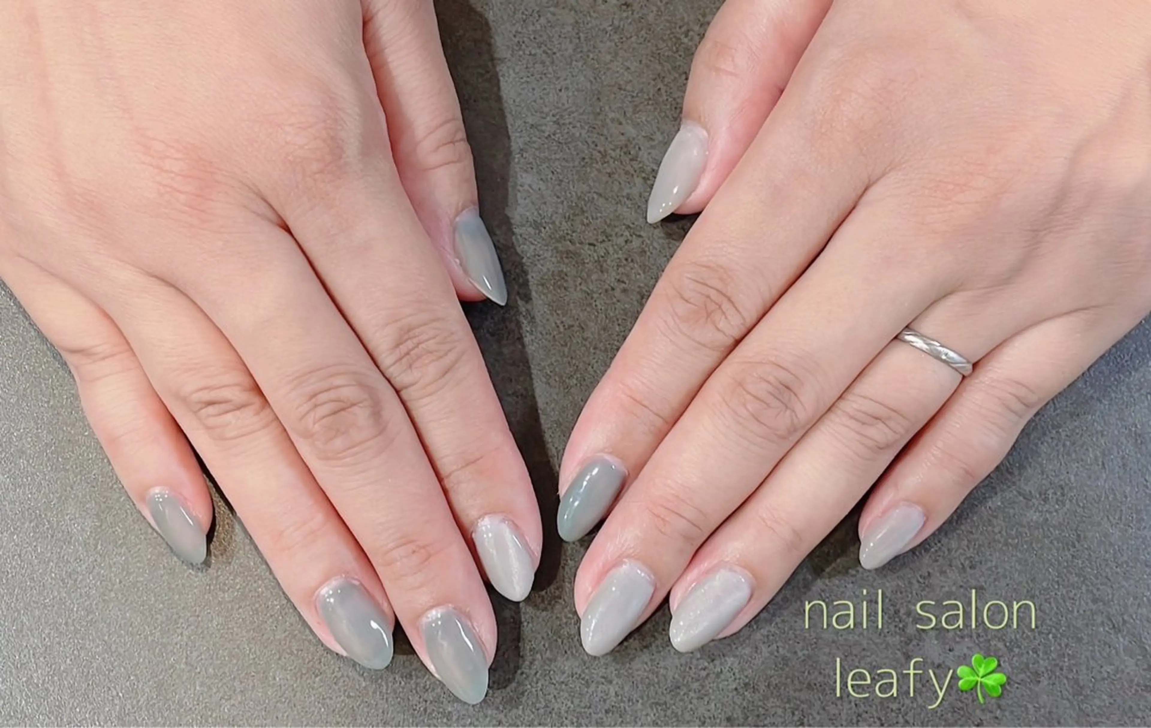 ネイル マグネットネイル ネイルサロン leafyのネイルデザイン