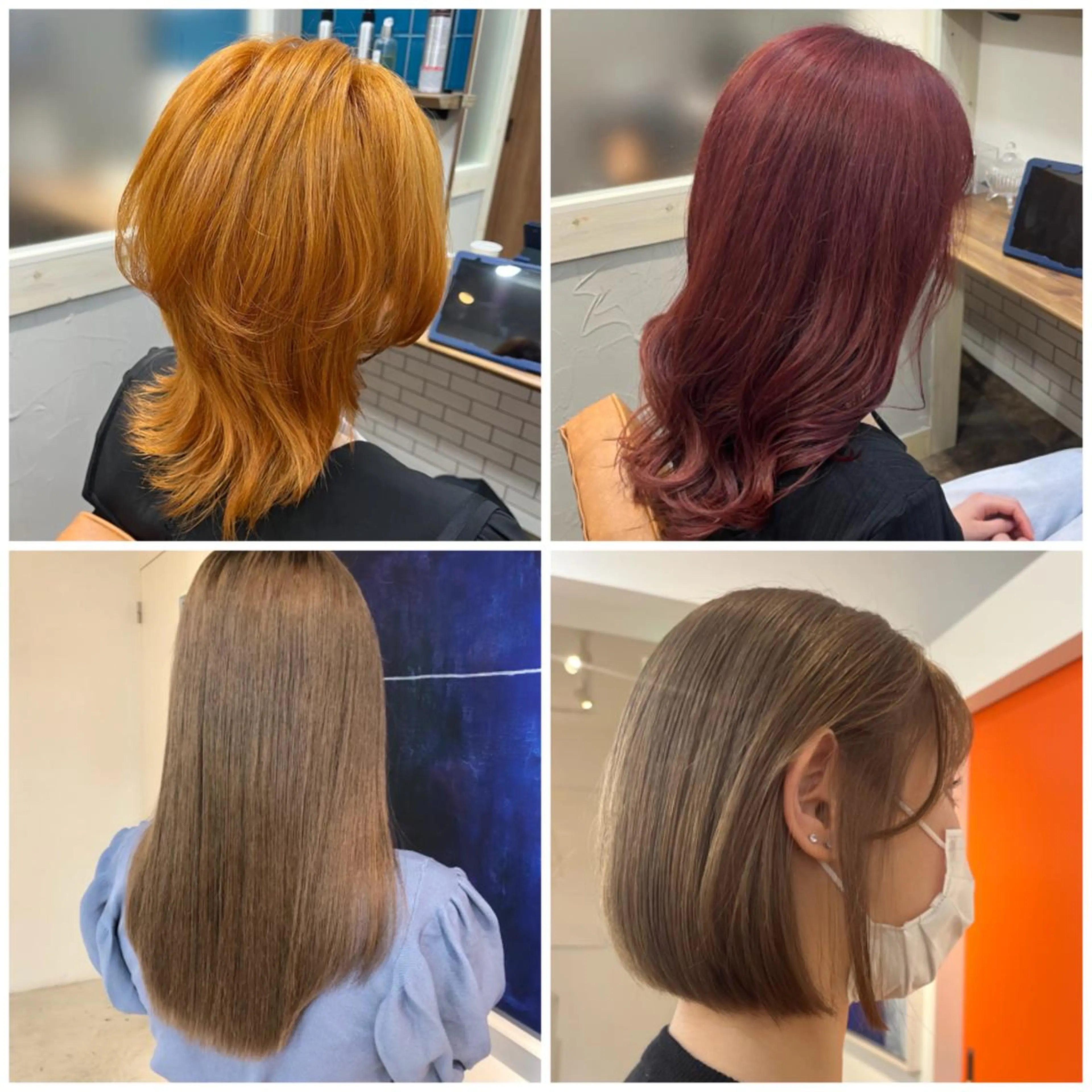 ミディアム カラー 🫧tomoka 透明感カラー🫧のヘアスタイル