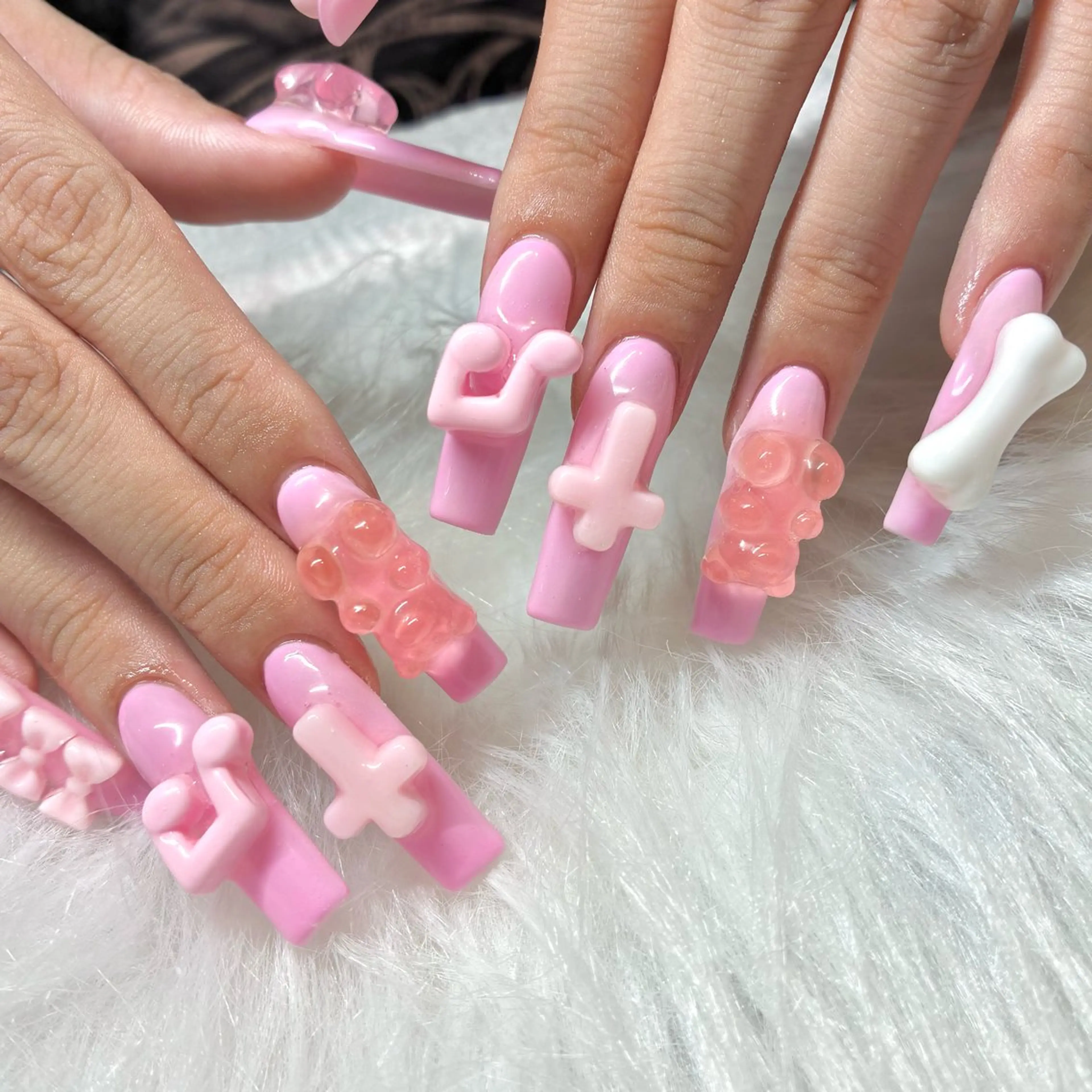 ネイル ハンドネイル Nail ヌシん家 AKANEのネイルデザイン