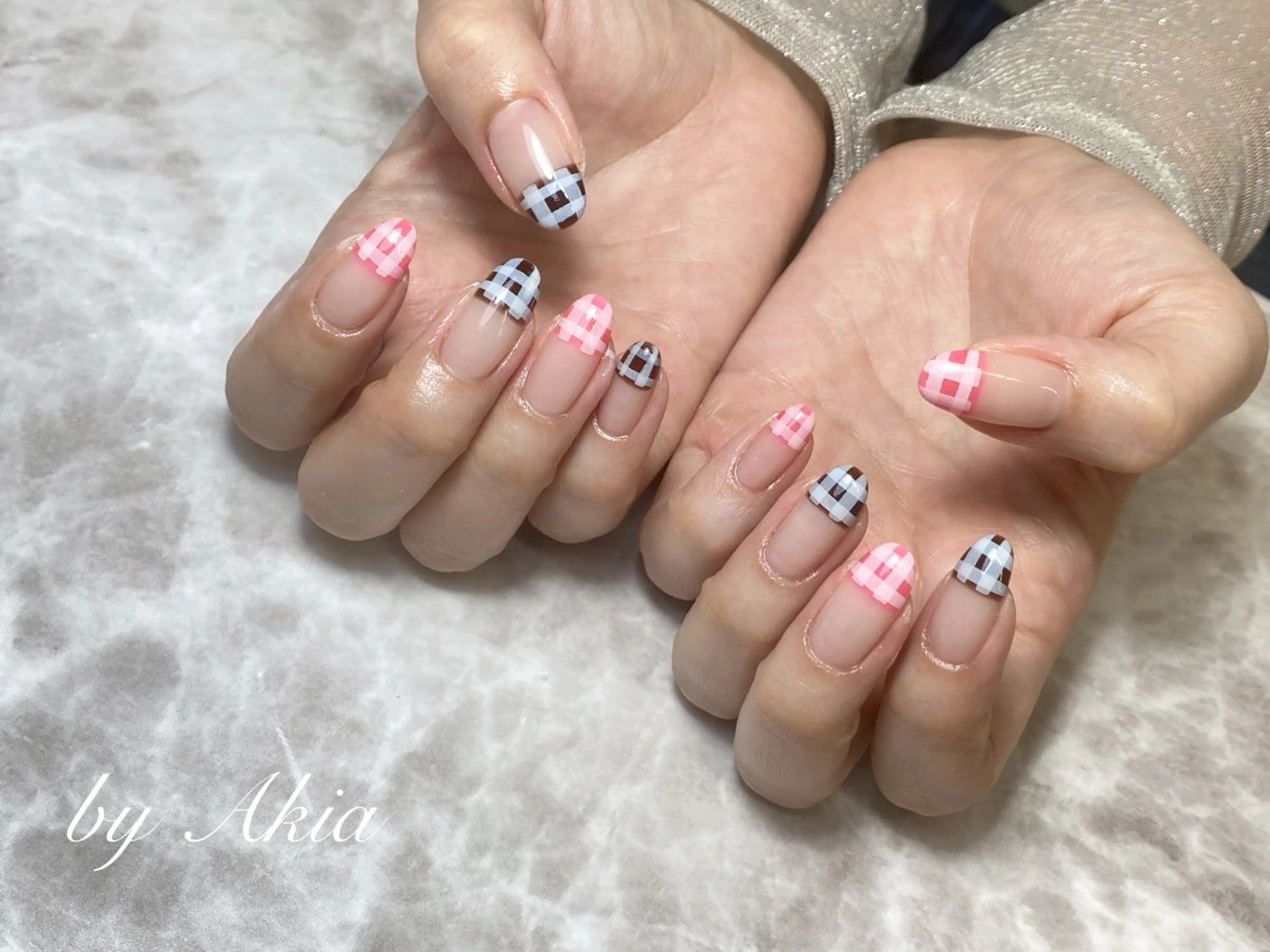 ネイル ハンドネイル ハンドケア 閨匠ビューティサロン 銀座店のネイルデザイン