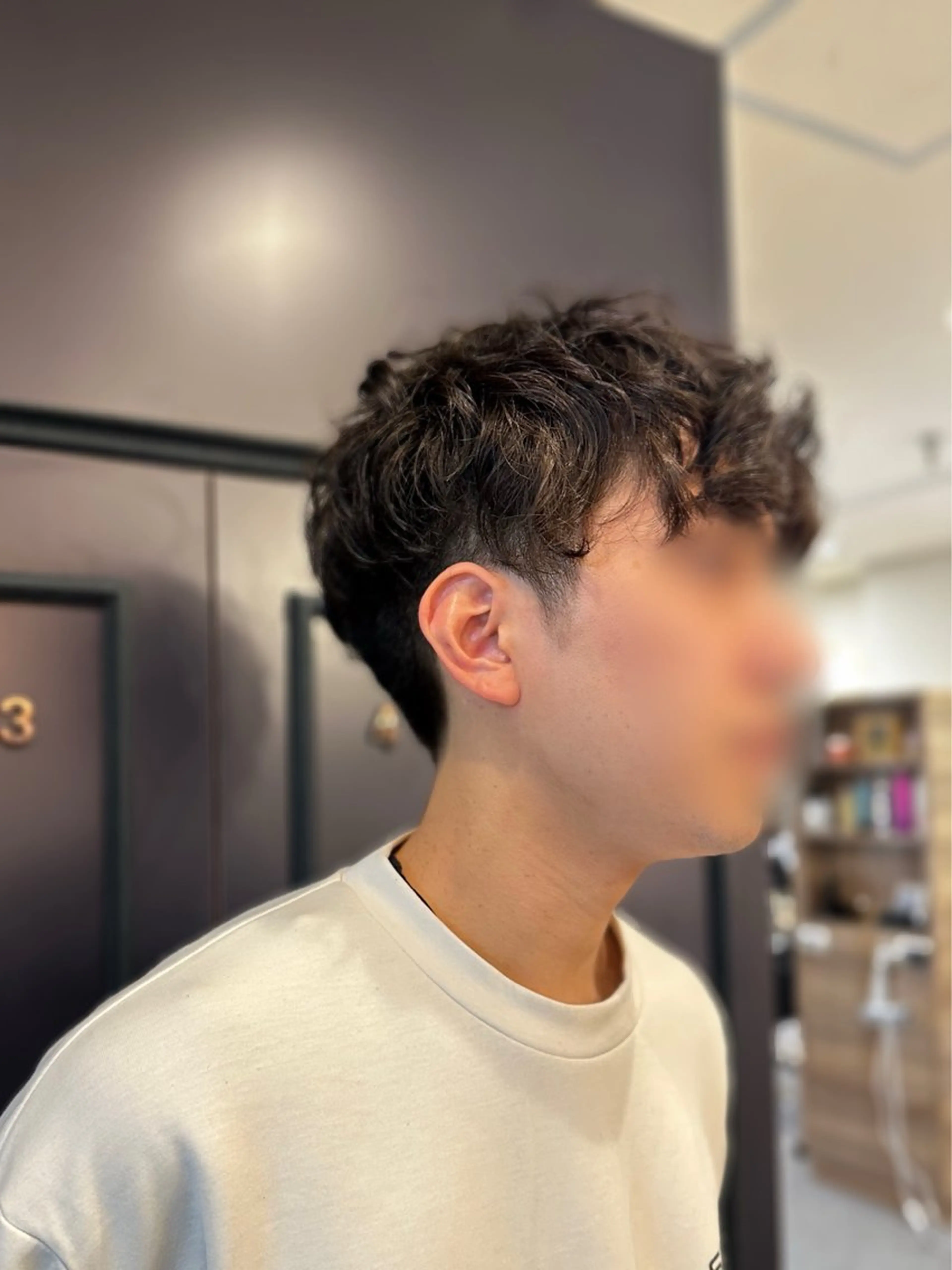 パーマ メンズ メンズパーマ スパイラルパーマ hair Dr. VEGA所属・池田 玖留美のヘアスタイル