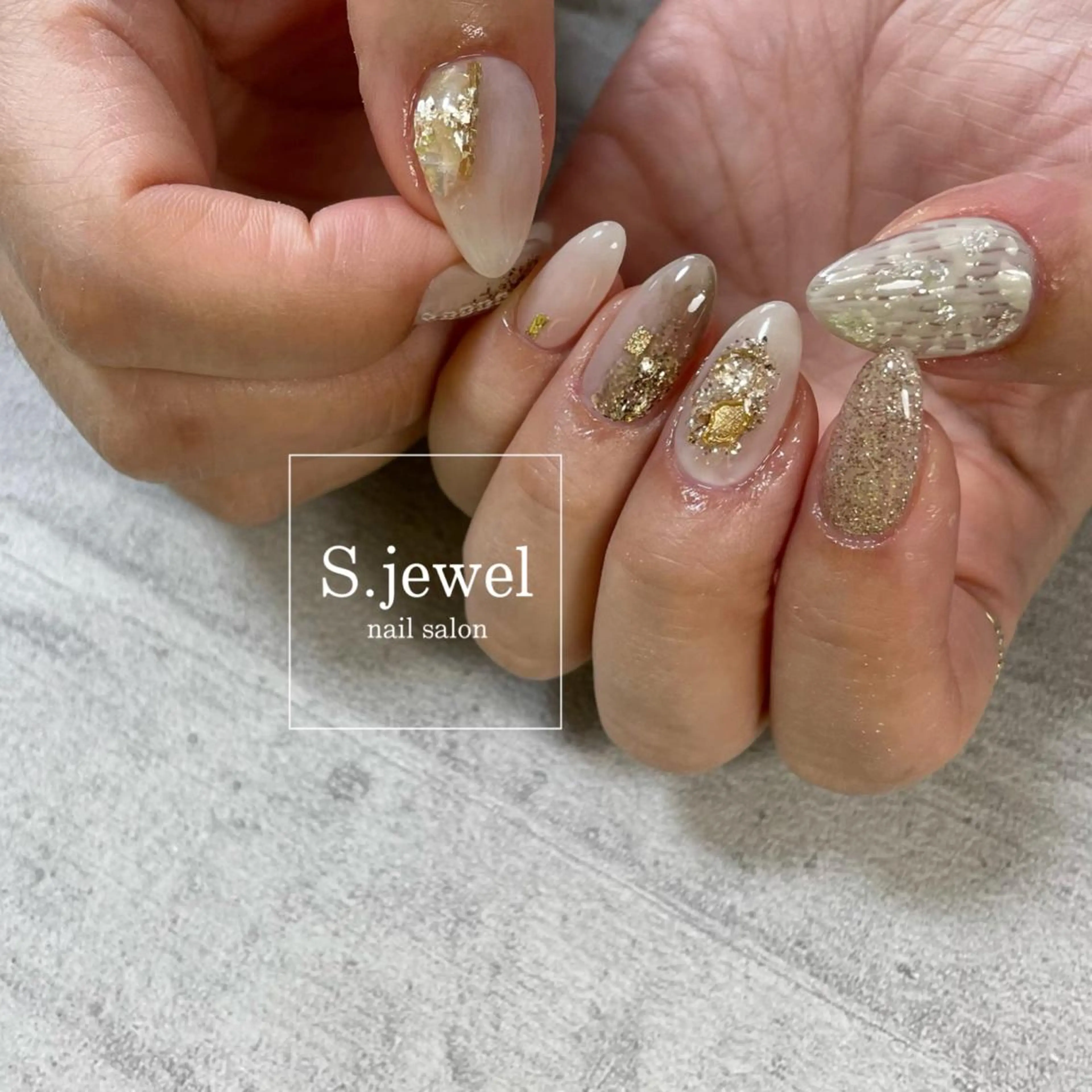 ネイル S♡JEWEL所属・S. JEWELのネイルデザイン