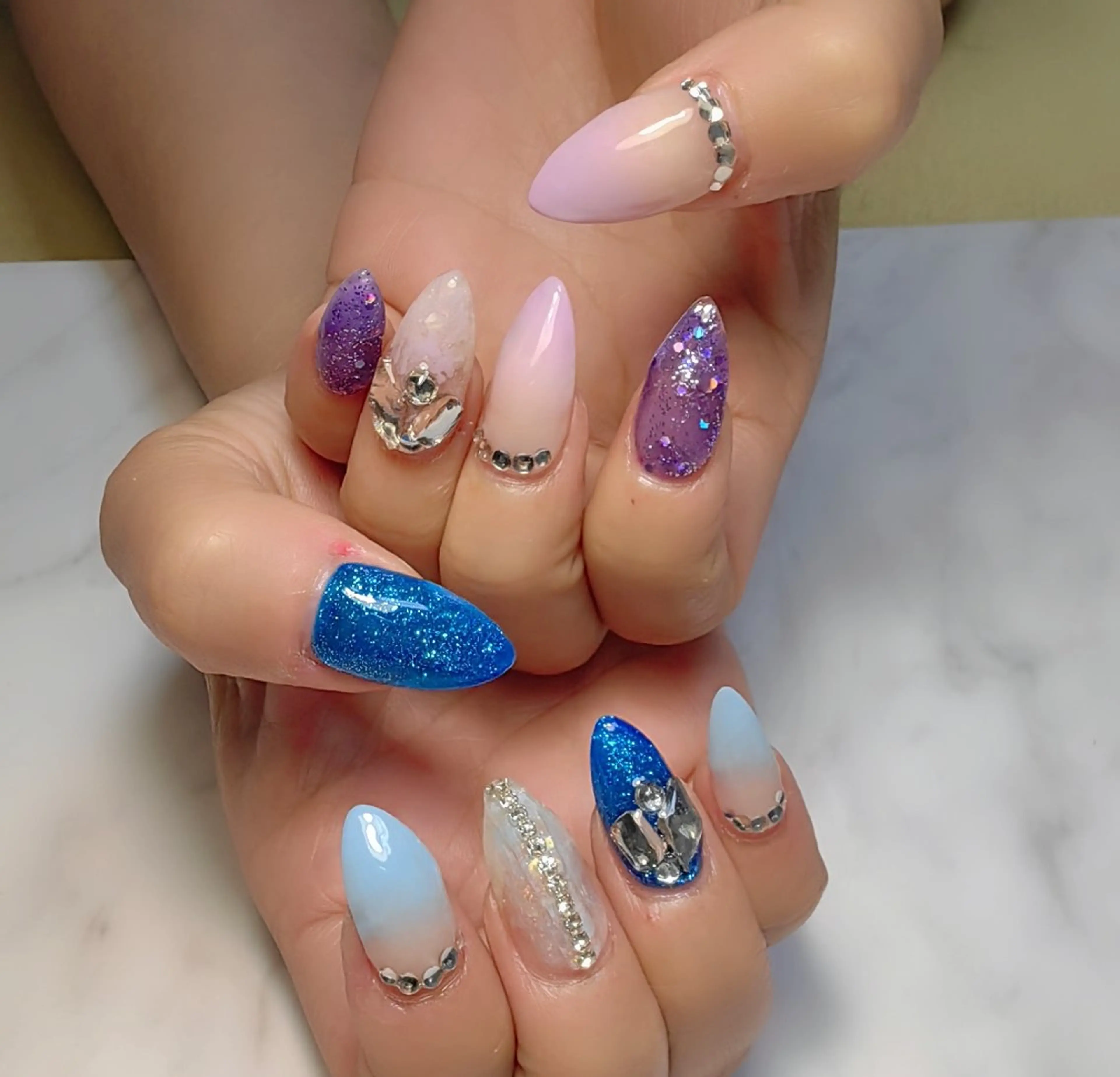 ネイル グラデーション reve あやののネイルデザイン