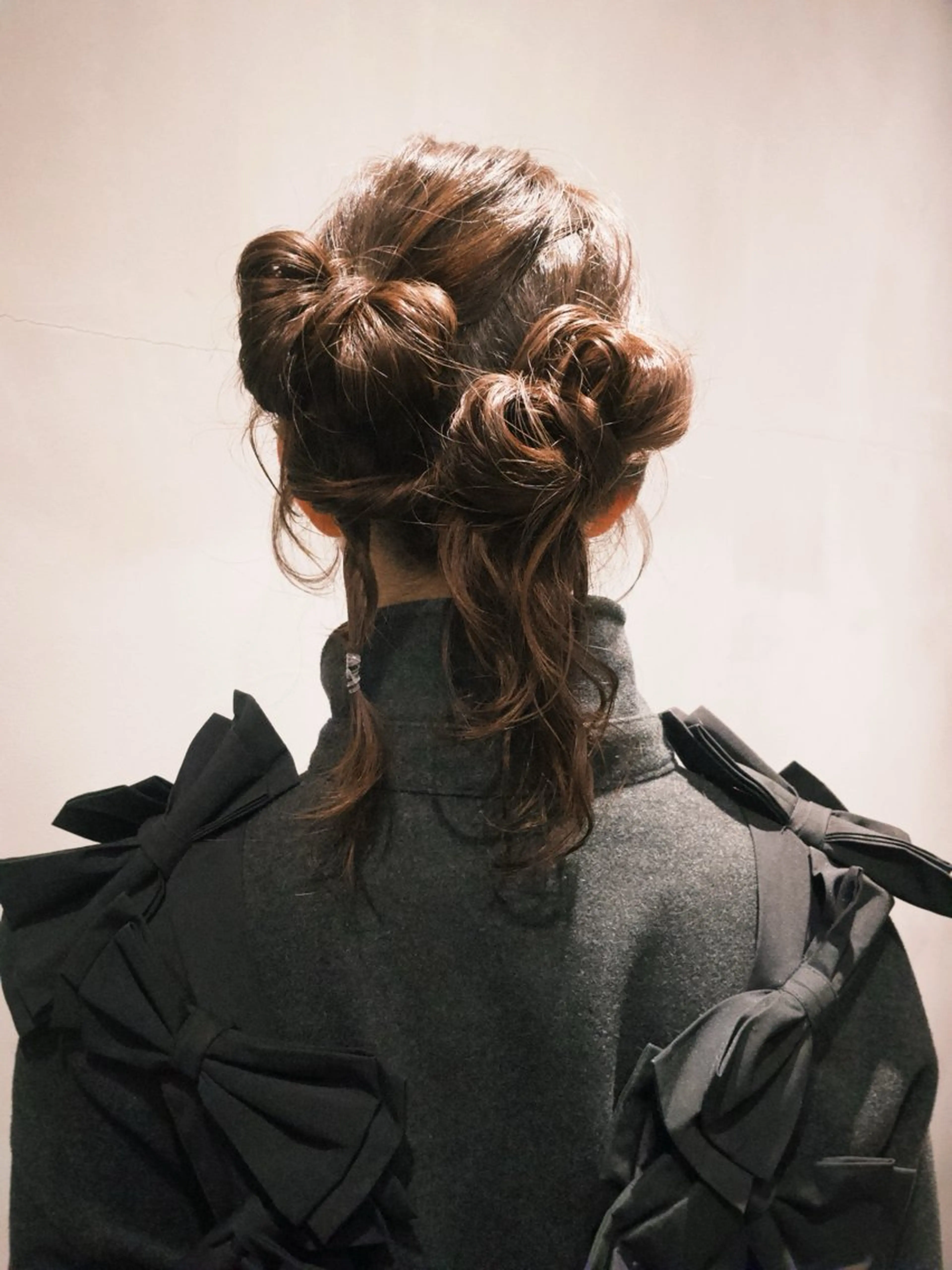 ロング ヘアアレンジ ヘアセット GUESTs所属・優音 /YUi/パーマのヘアスタイル