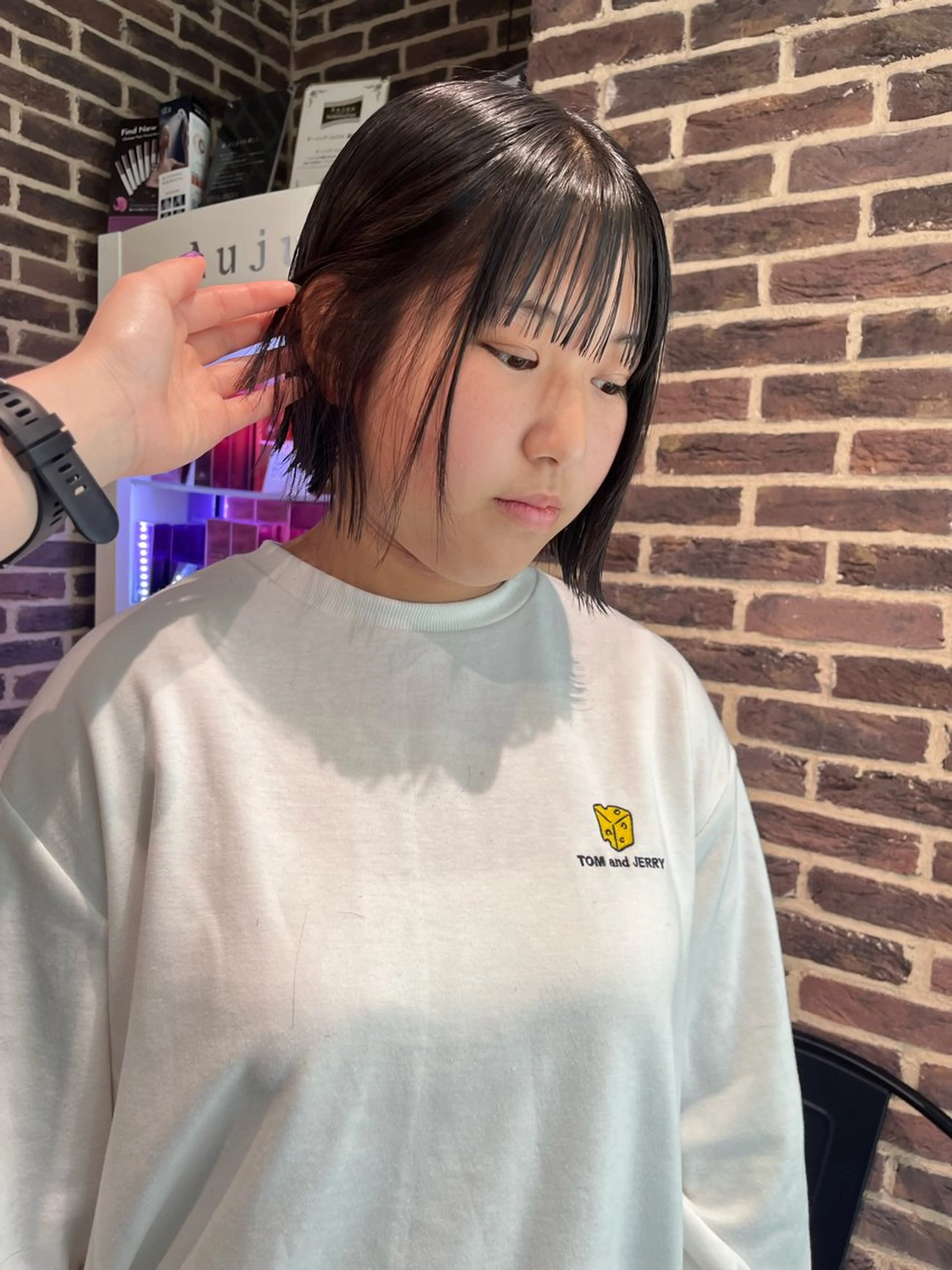 ロング 酸性ストレート 🤍🎀honokaのヘアスタイル