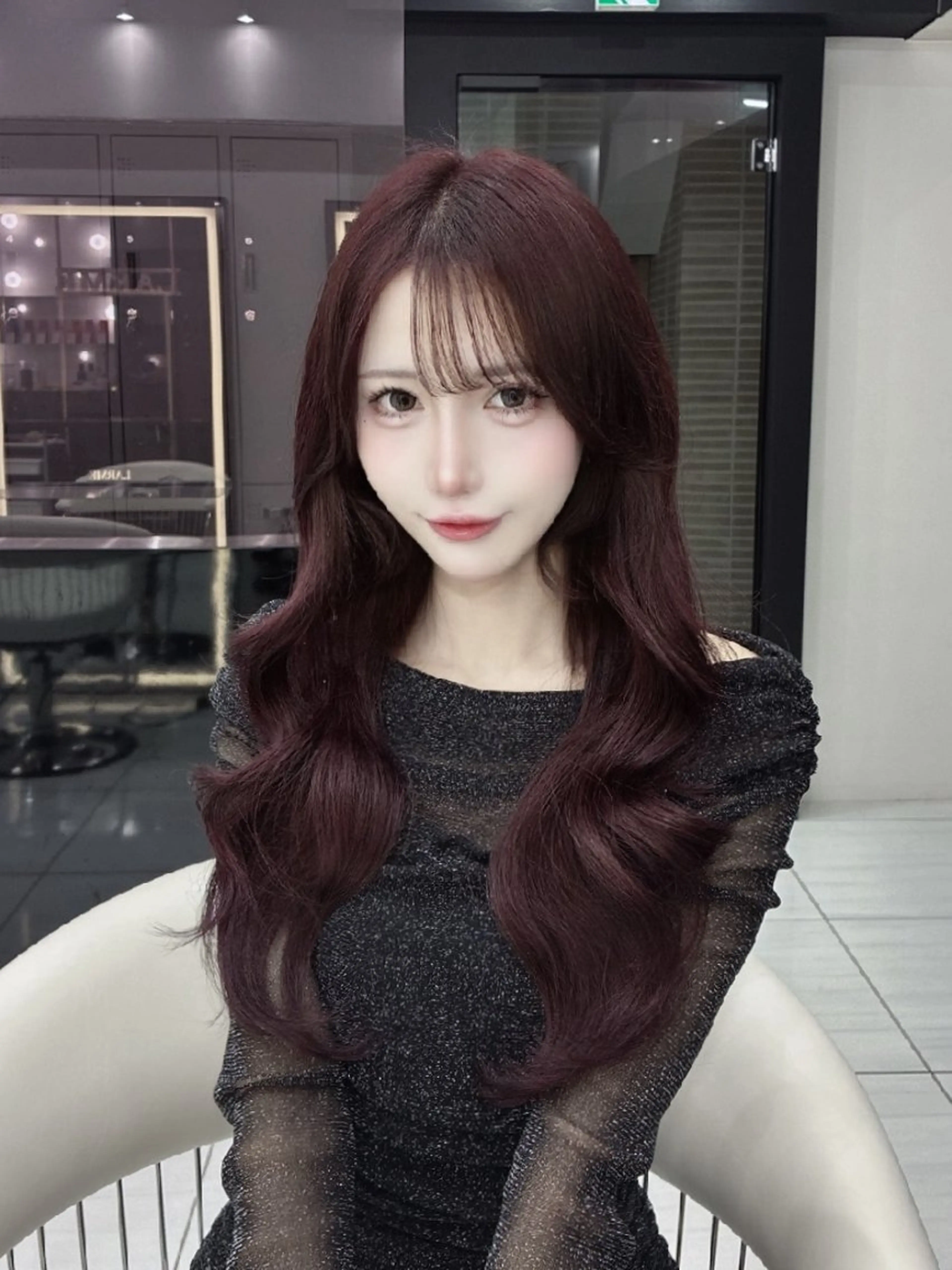 💞【超お得先着3名様限定】調整カット+シールエクステ60本+艶カラー+1stepTR💞の写真