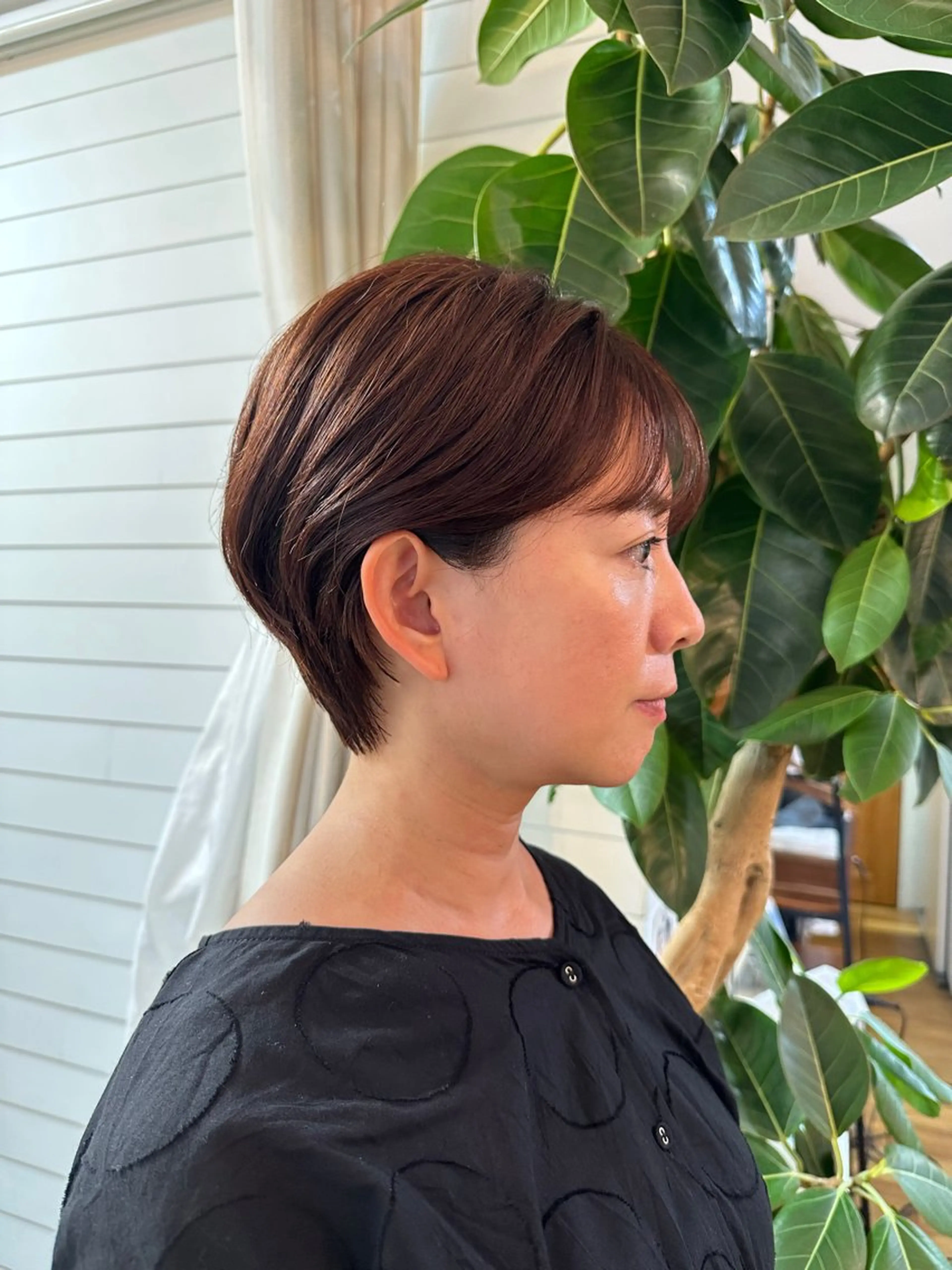 ショート カット 福井 咲羅のヘアスタイル