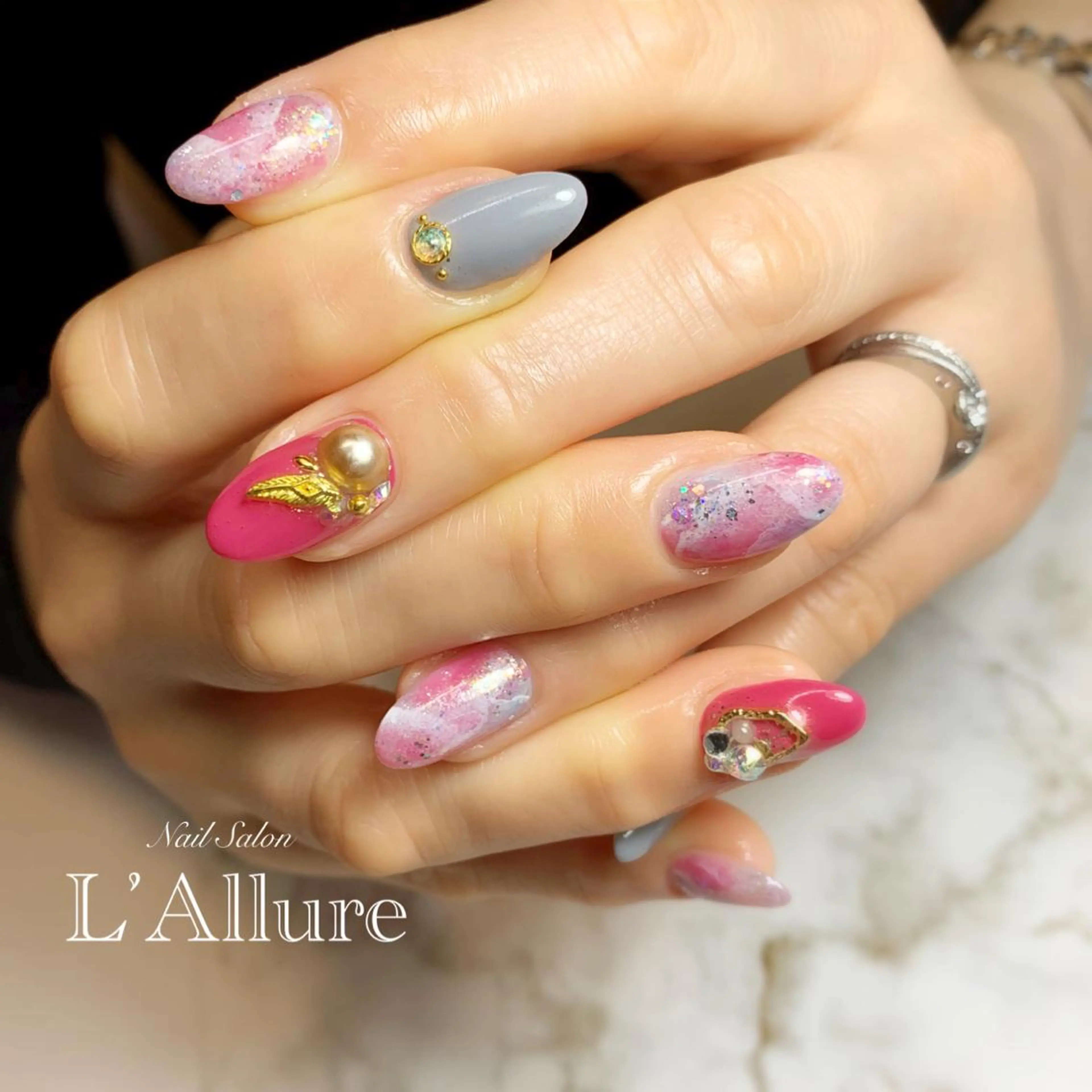 ネイル ハンドネイル Nail Salon L’Allureのネイルデザイン