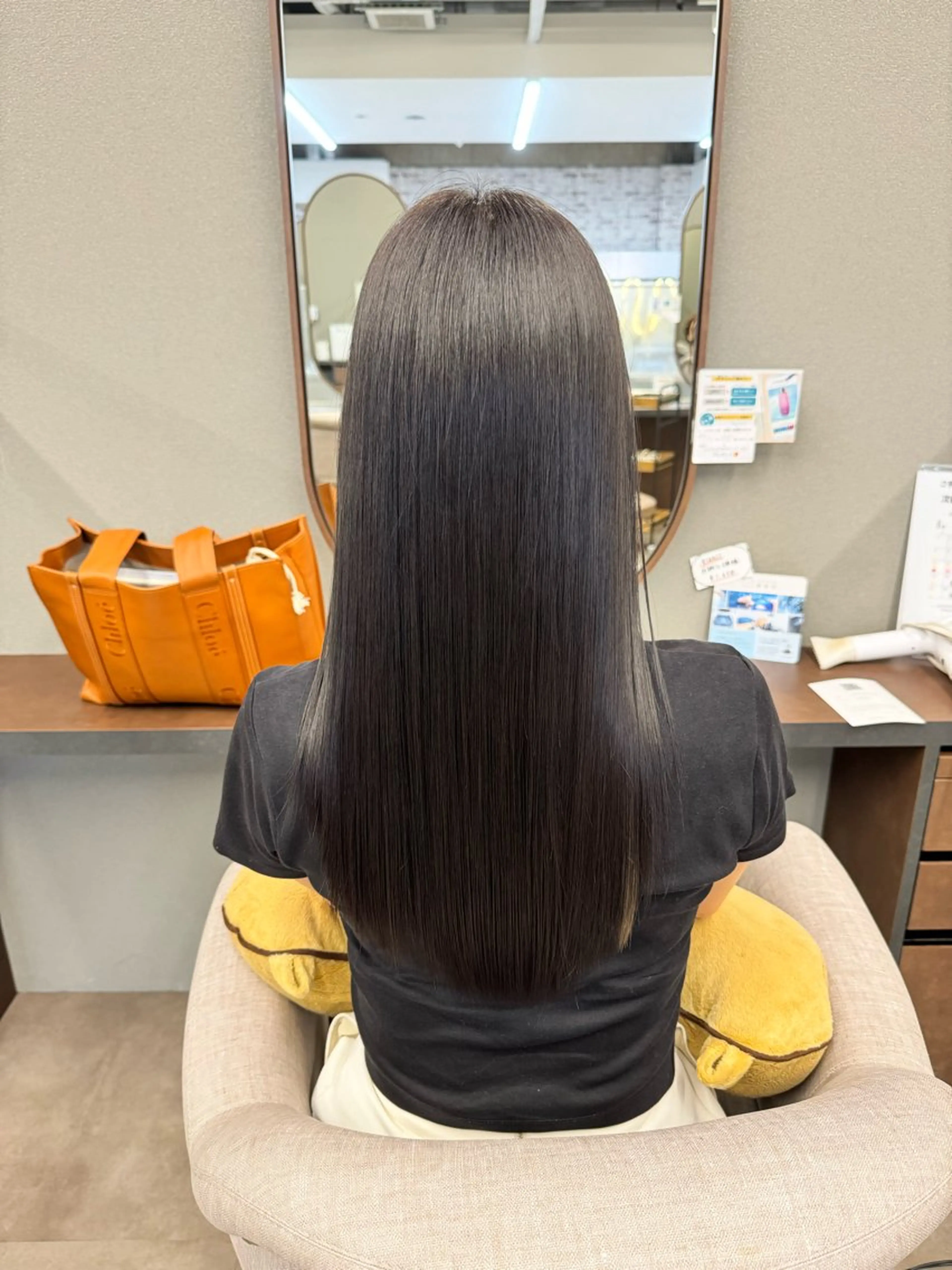 【ミニモ限定価格】最新薬剤✨️クオライン髪質改善縮毛矯正 #くせ毛、うねり、パヤパヤが気になる方はこちら👀の写真