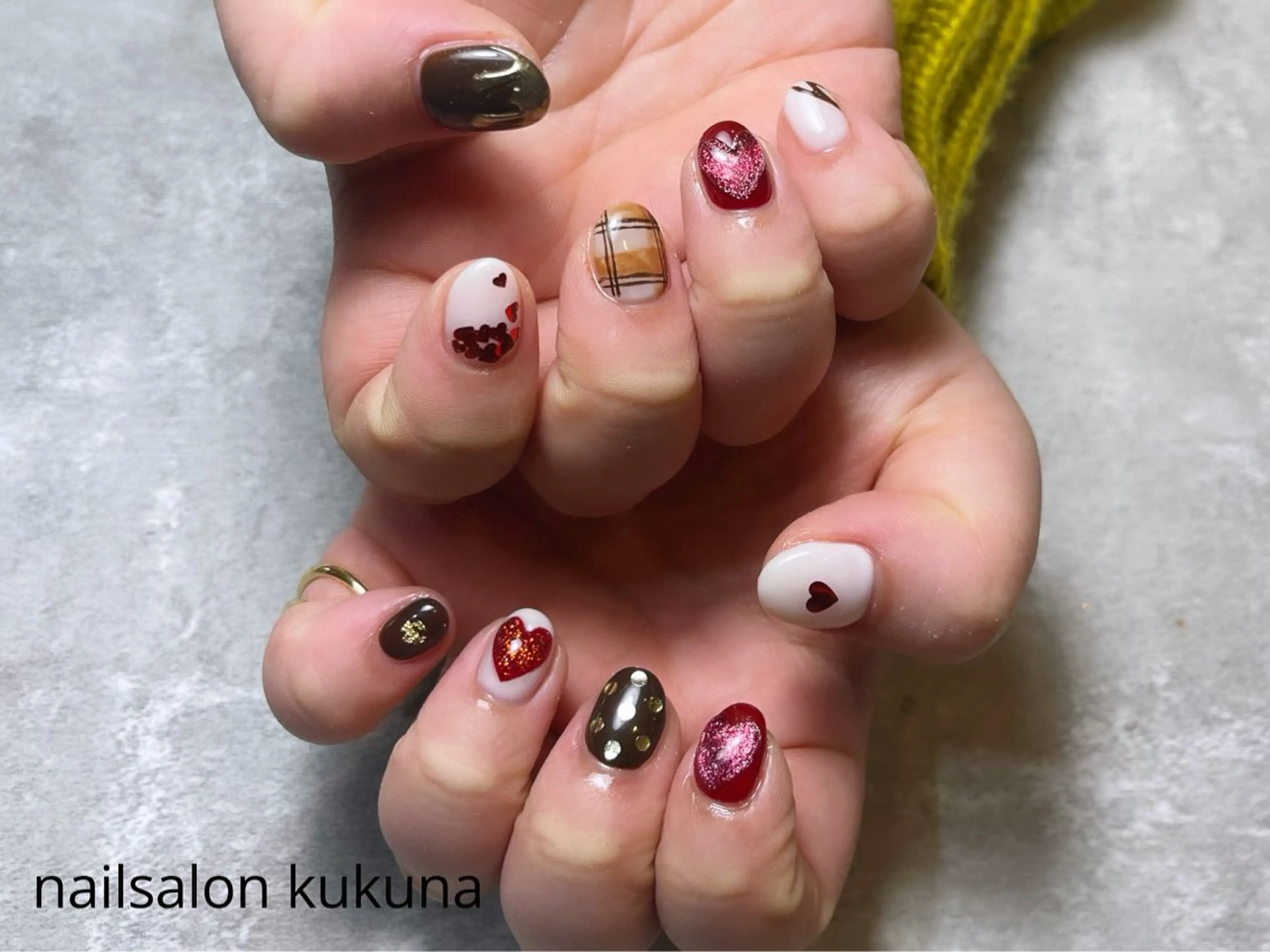 ネイル 持ち込み nail salon kukuna所属・nail salon 心斎橋のネイルデザイン