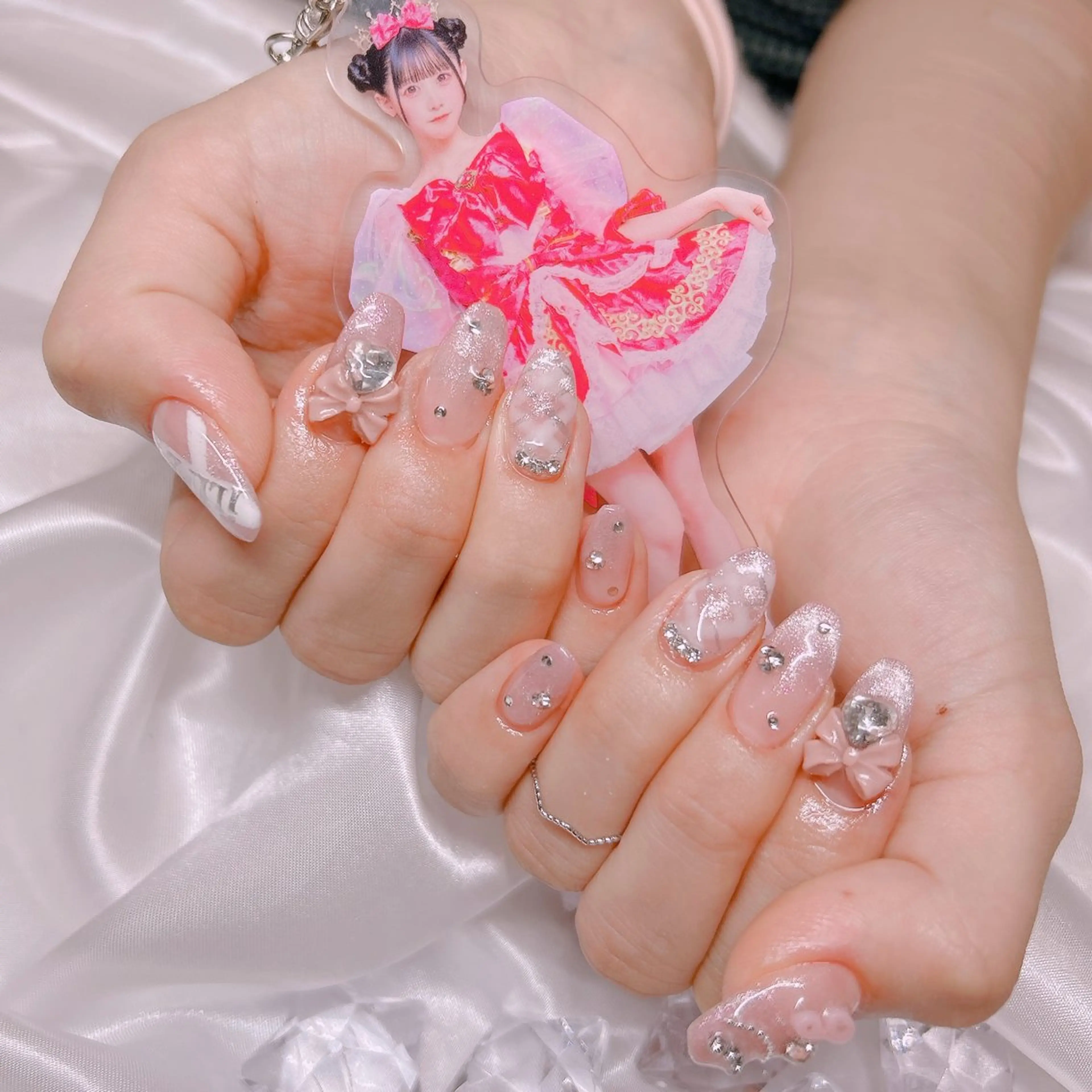 ネイル ハンドネイル junna のぞいてねのネイルデザイン