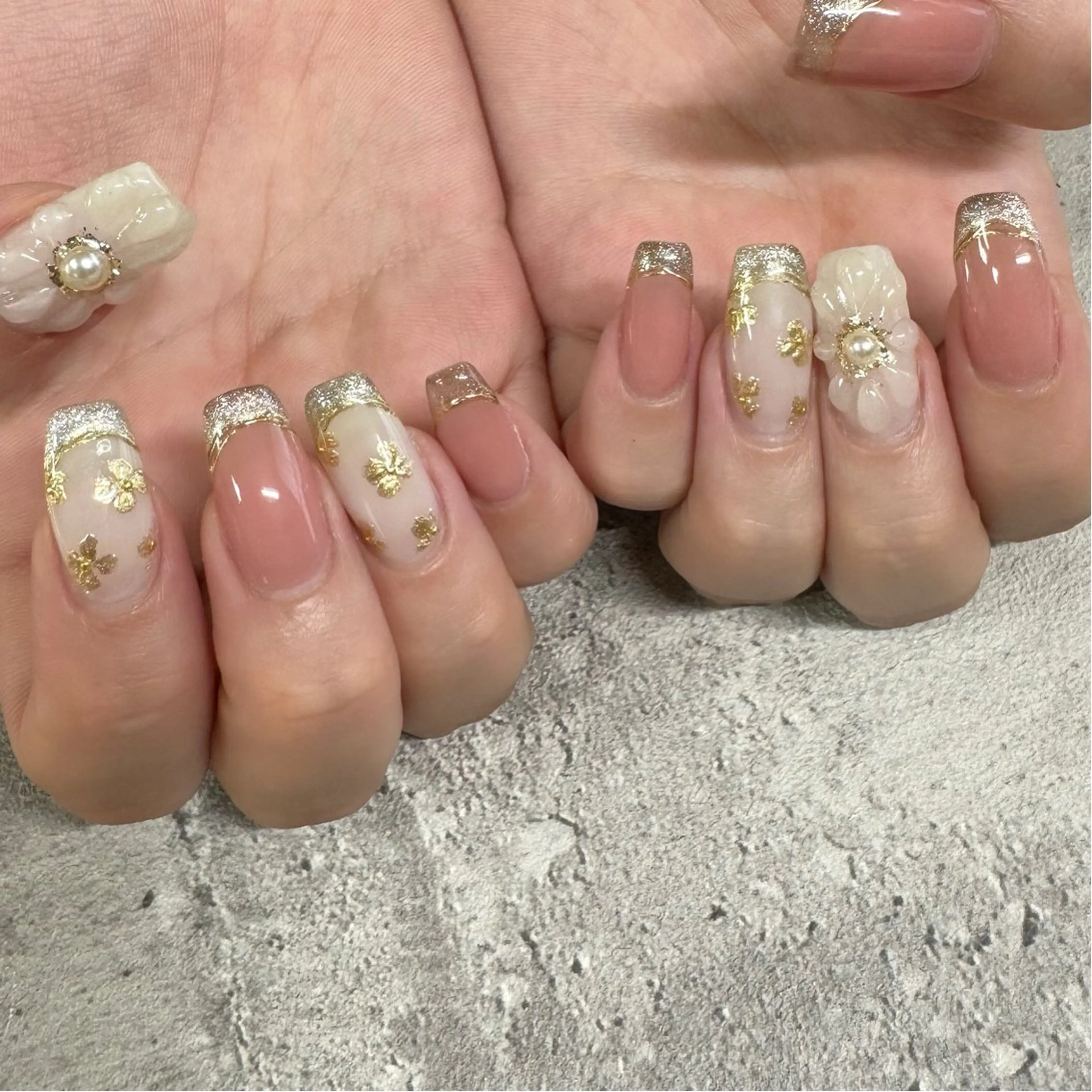 ネイル ジェルネイル 東 千夏のネイルデザイン