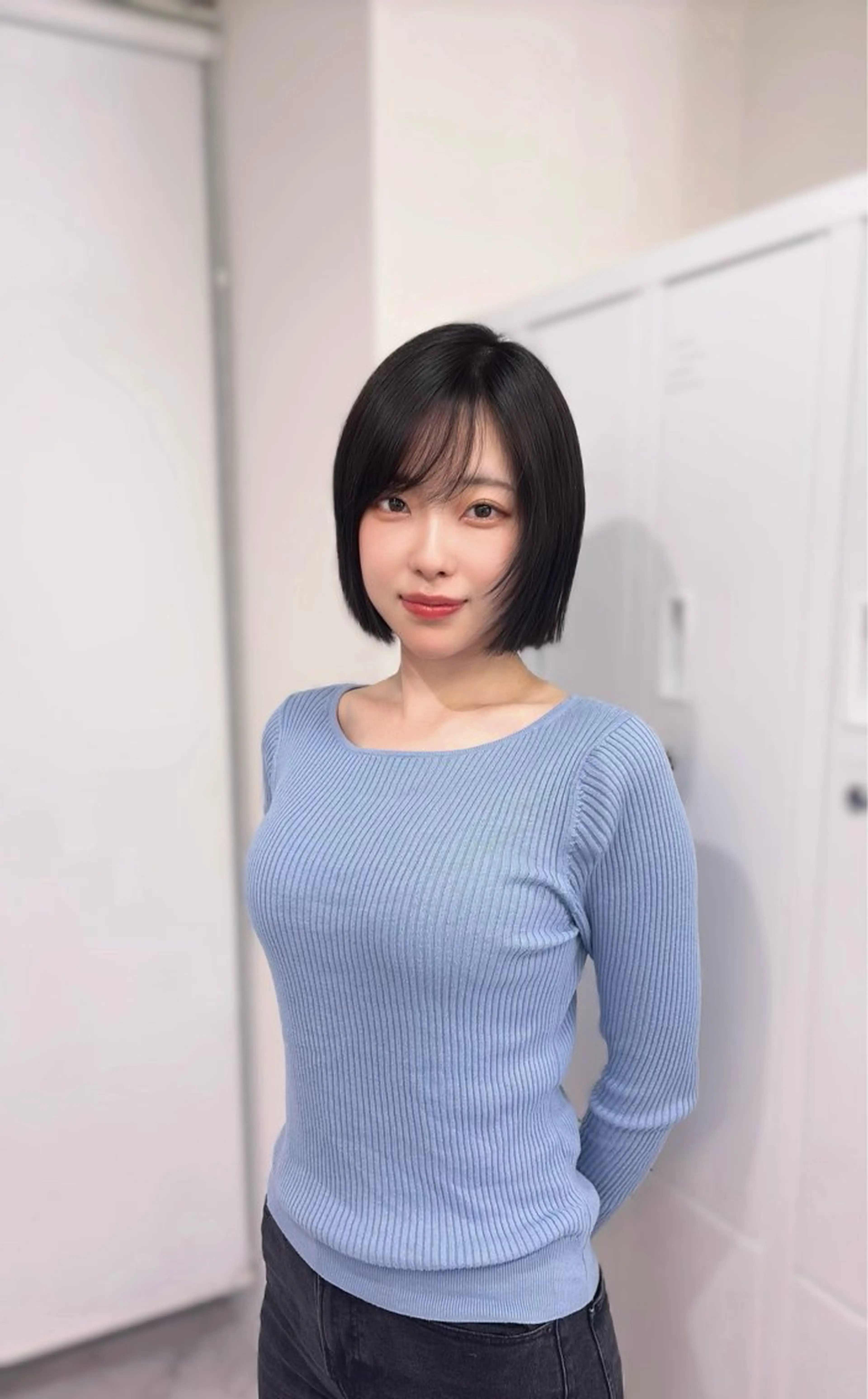 ショート ボブレイヤー ボブ レイヤーカット カット トリートメント ガルボヘアー心斎橋店所属・心斎橋/髪型整形美容 師タケトのヘアスタイル