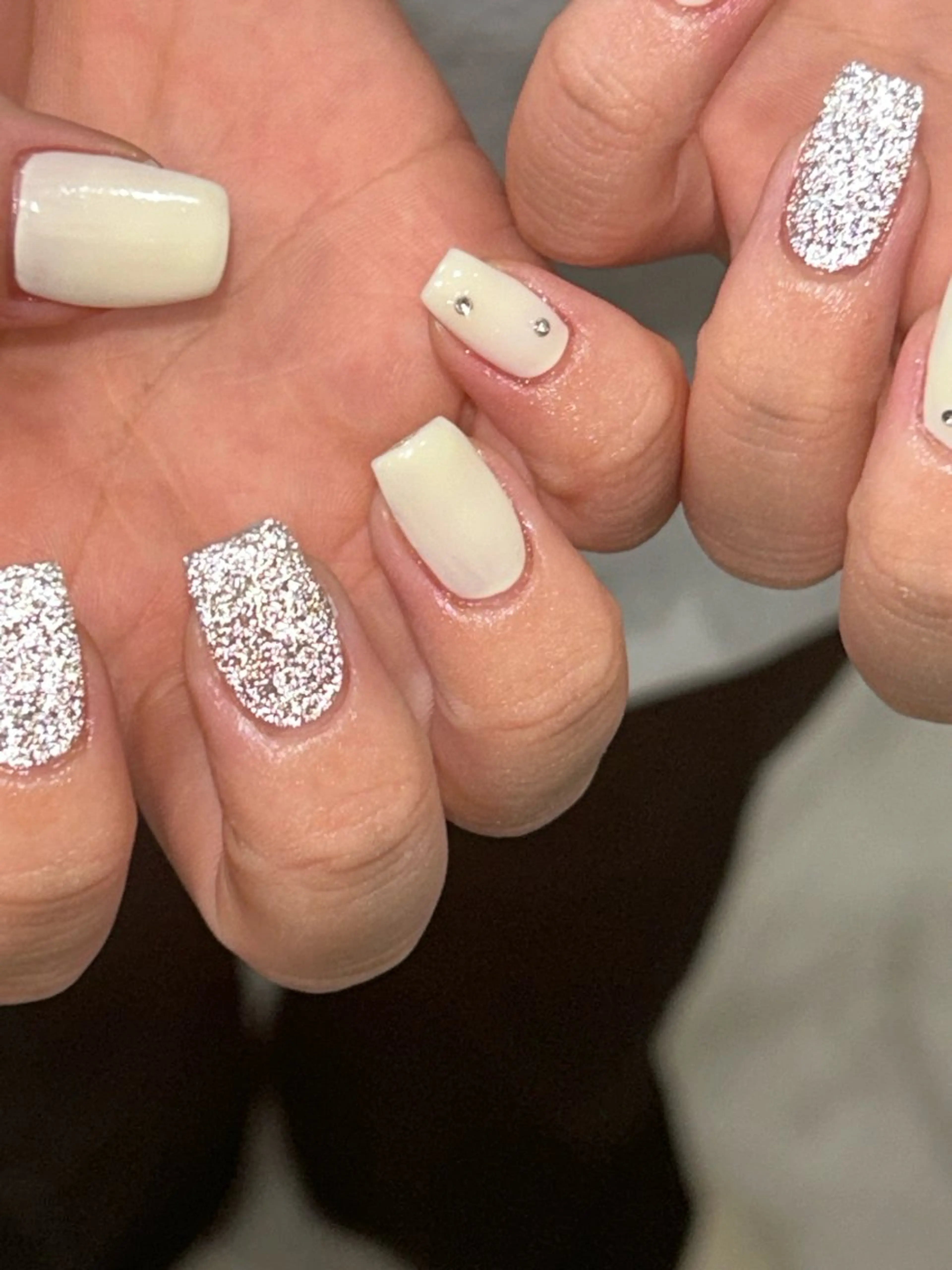 ネイル フラッシュネイル mellow :所属・mellow:ｸﾙﾐ ﹡˖˟༝🎀˖˟ ༝のネイルデザイン