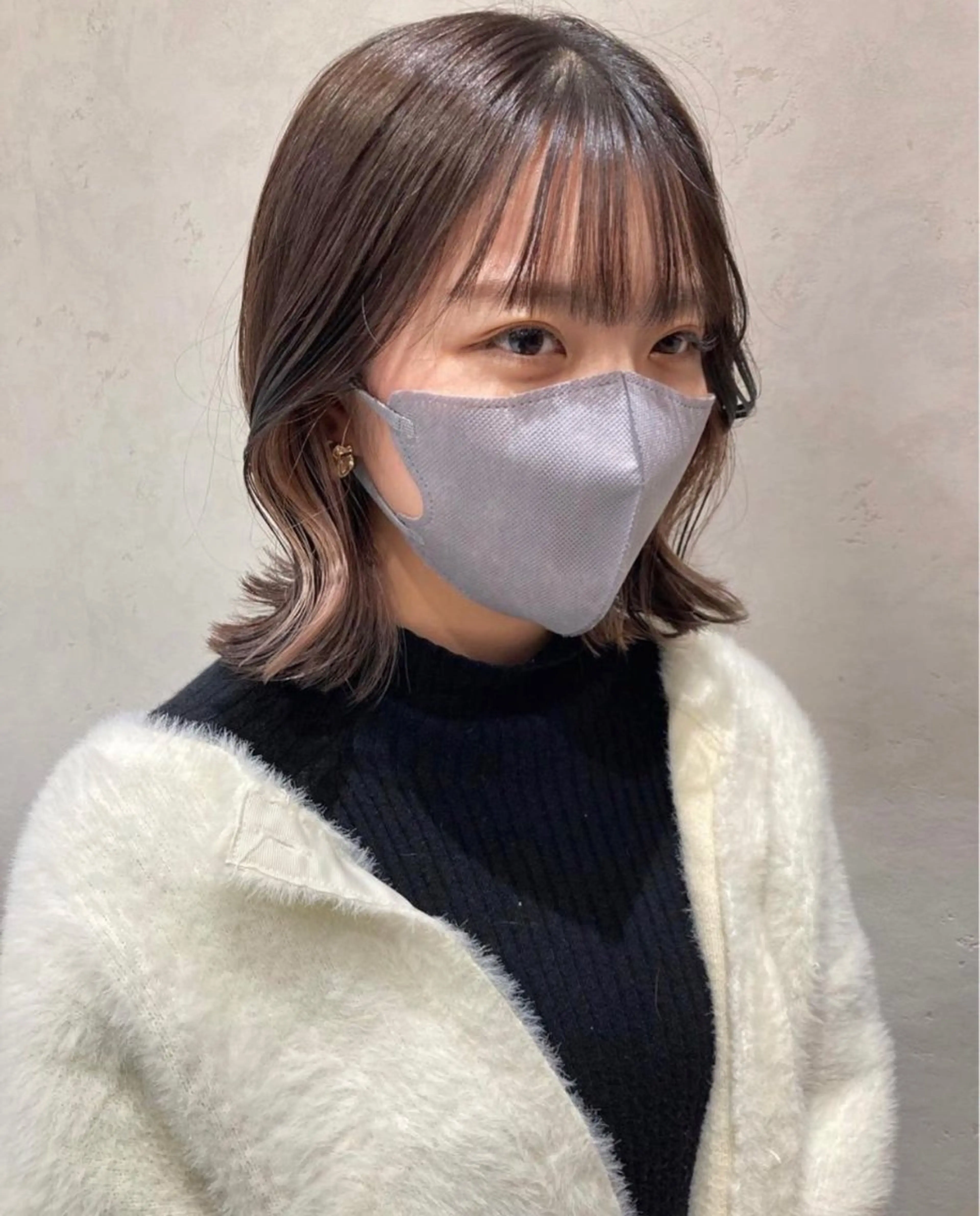 セミロング カラー ヘアアレンジ ヘアカラー インナーカラー ／レイヤー🦋ルイのヘアスタイル