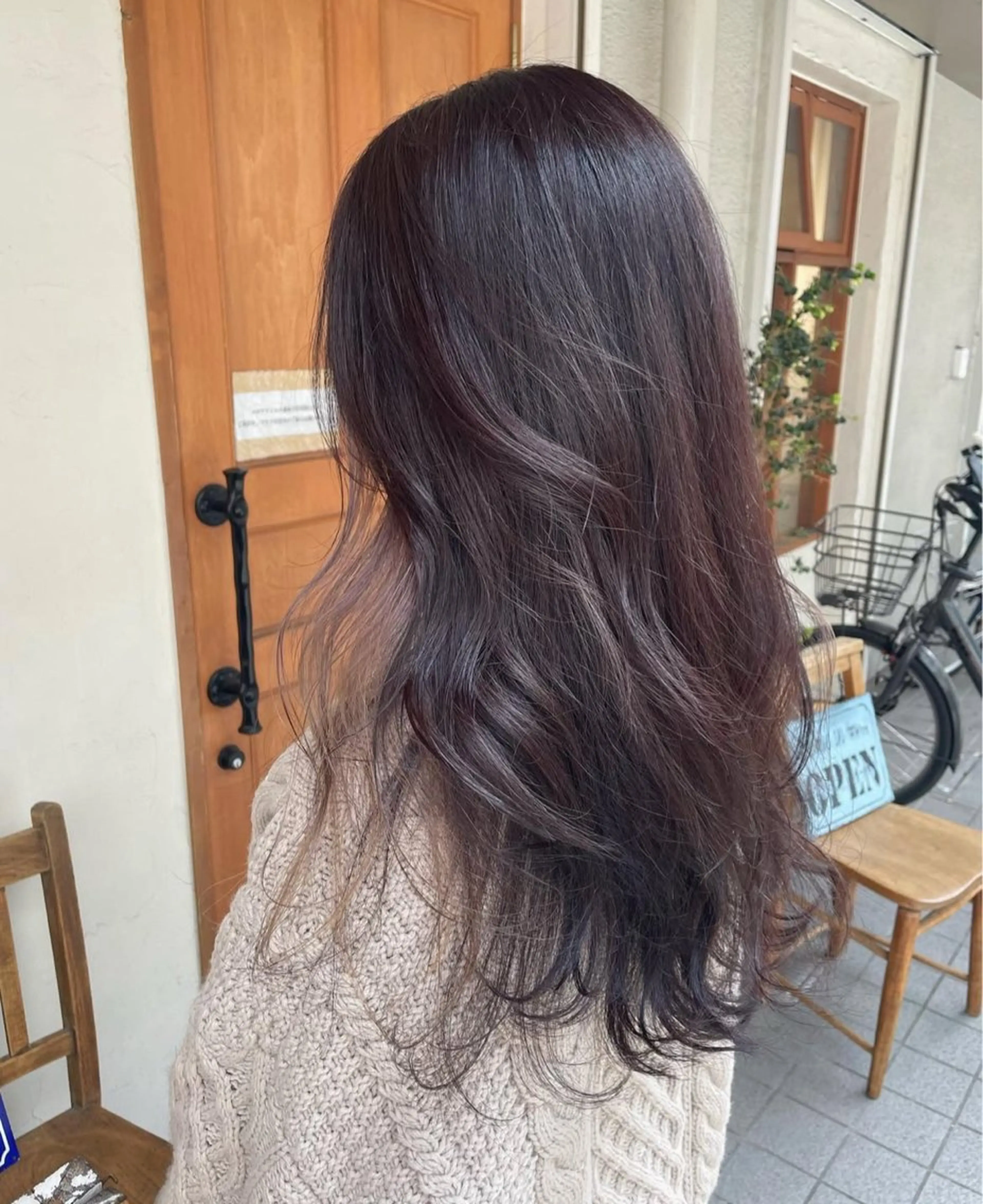 ロング カラー 美容室gross所属・渕本 瑠世のヘアスタイル