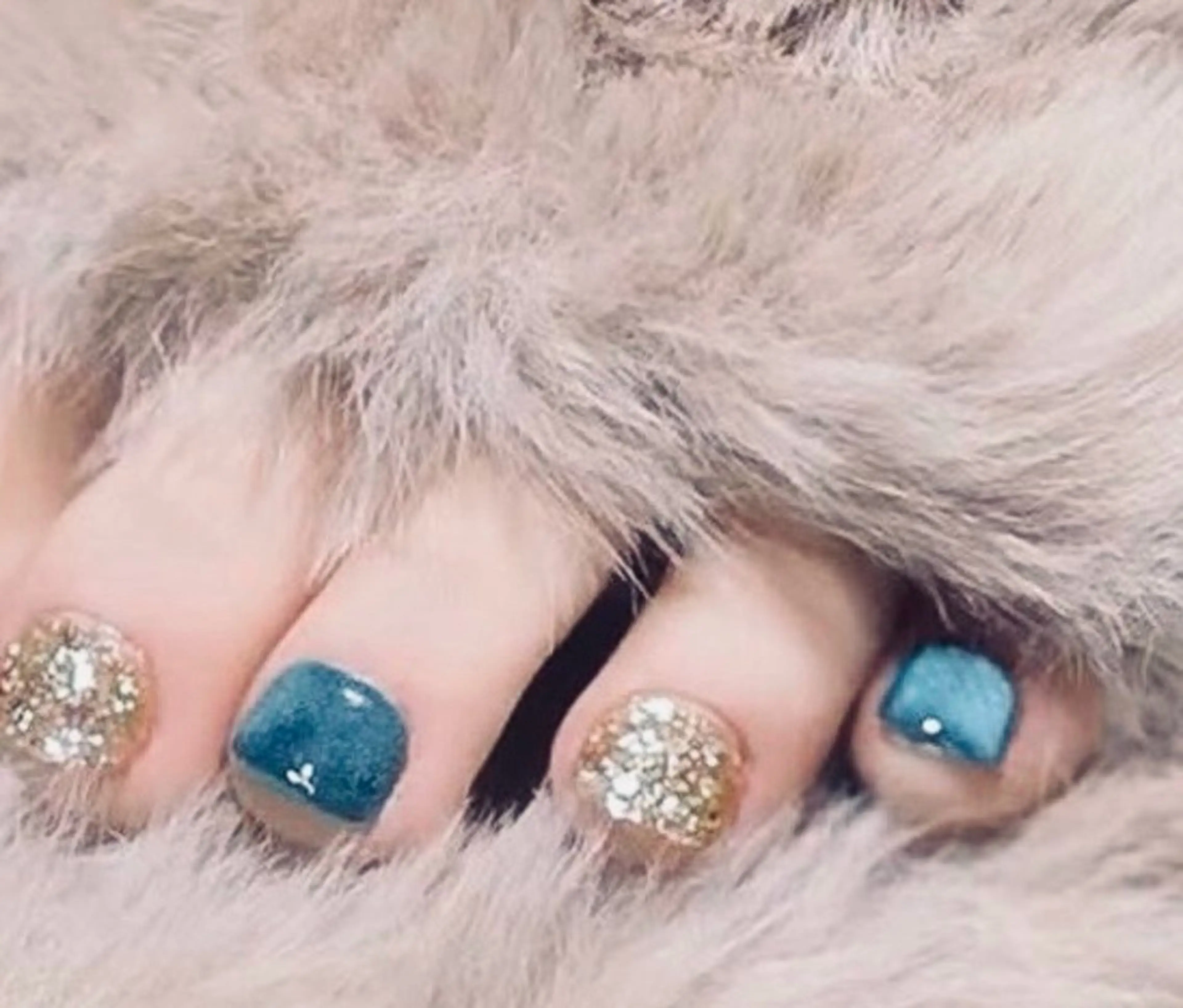 フットネイル☆老若男女可能です☆オフ込み価格🎵の写真