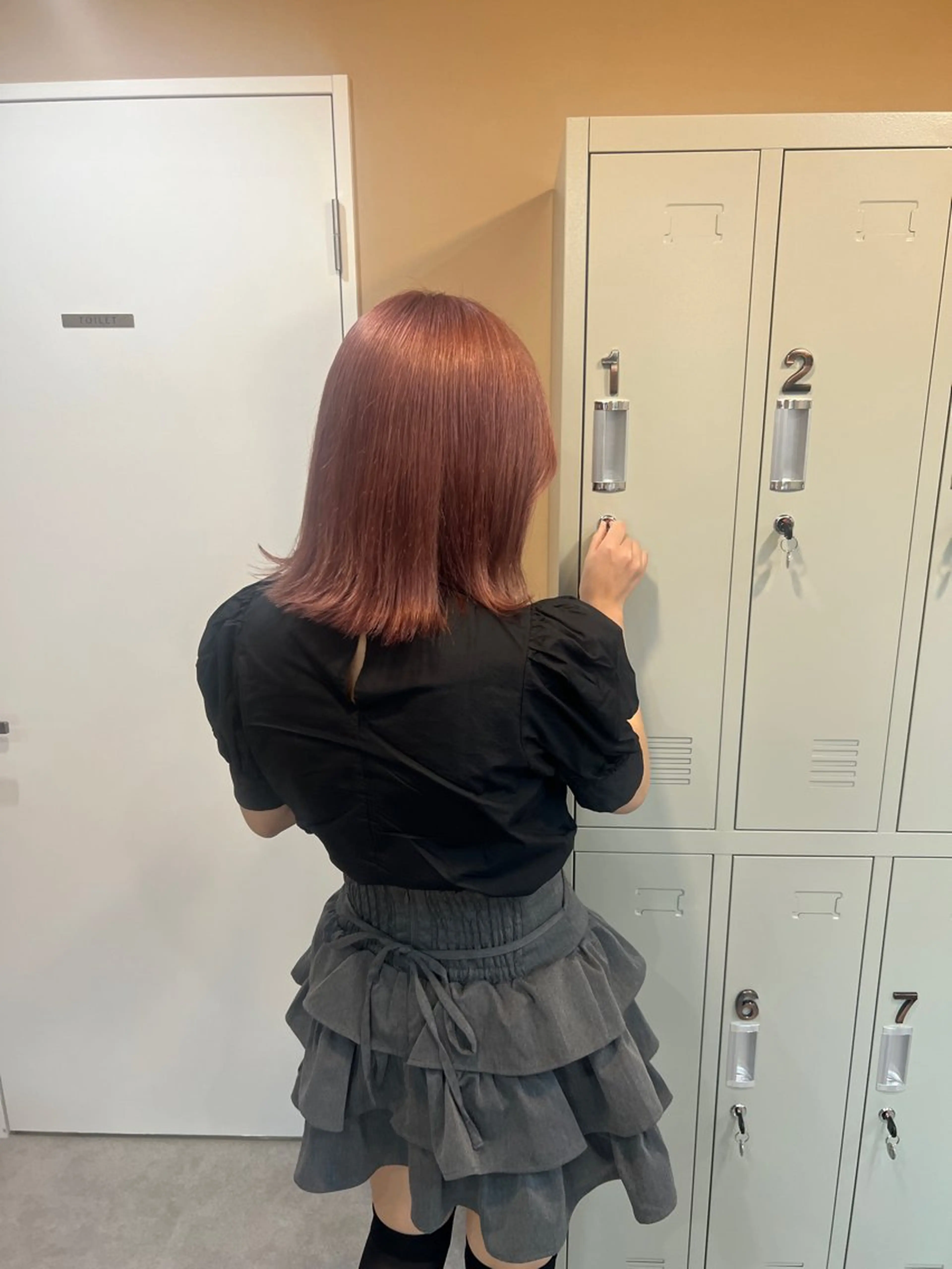 ミディアム カラー ブラウンカラー ピンクカラー ヘアカラー Ayaka🩰🎀 ガーリー/暖色♡のヘアスタイル