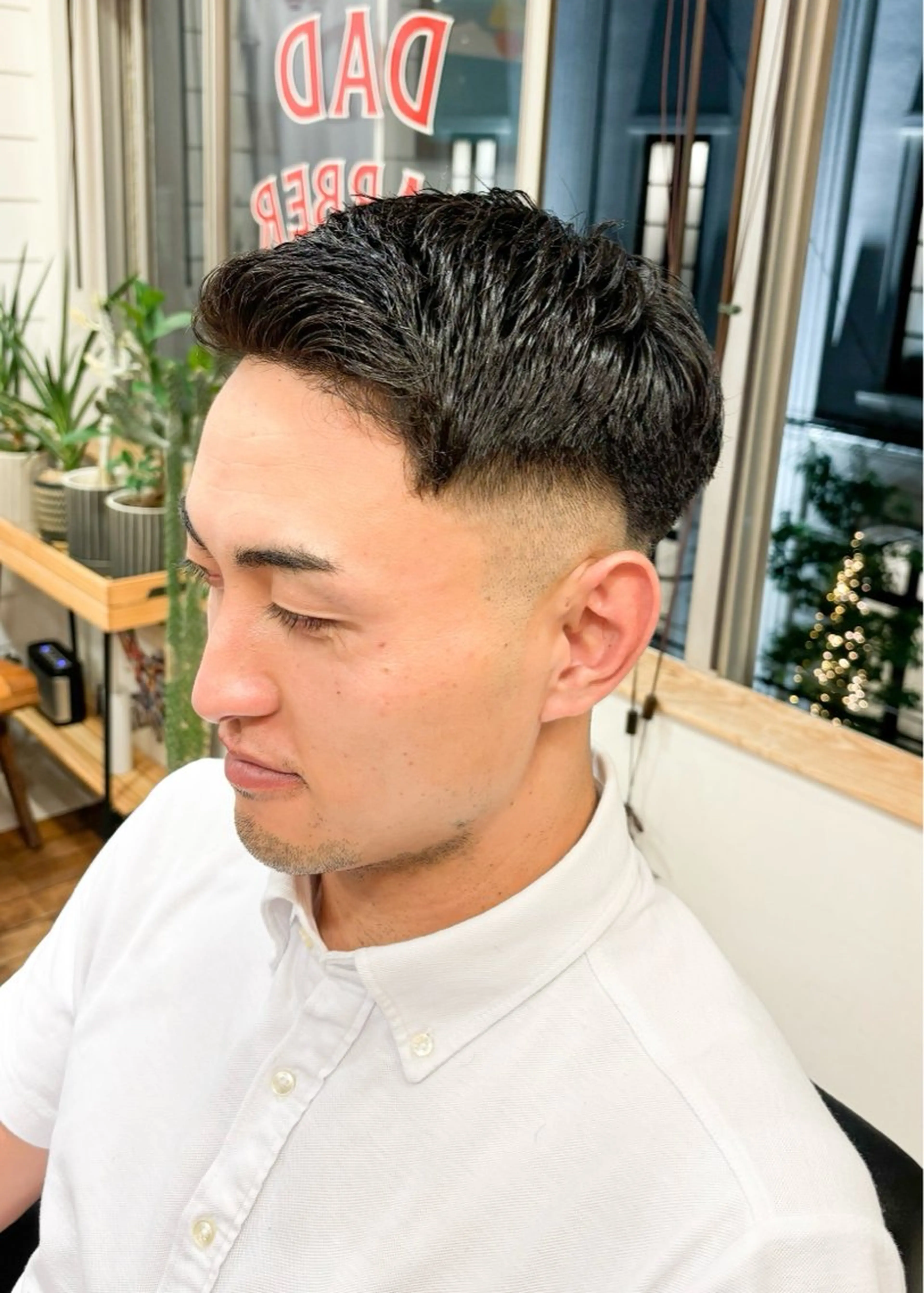 ショート メンズ カット DAD　BARBERSHOP所属・三宮メンズカット ヨシイッキのヘアスタイル