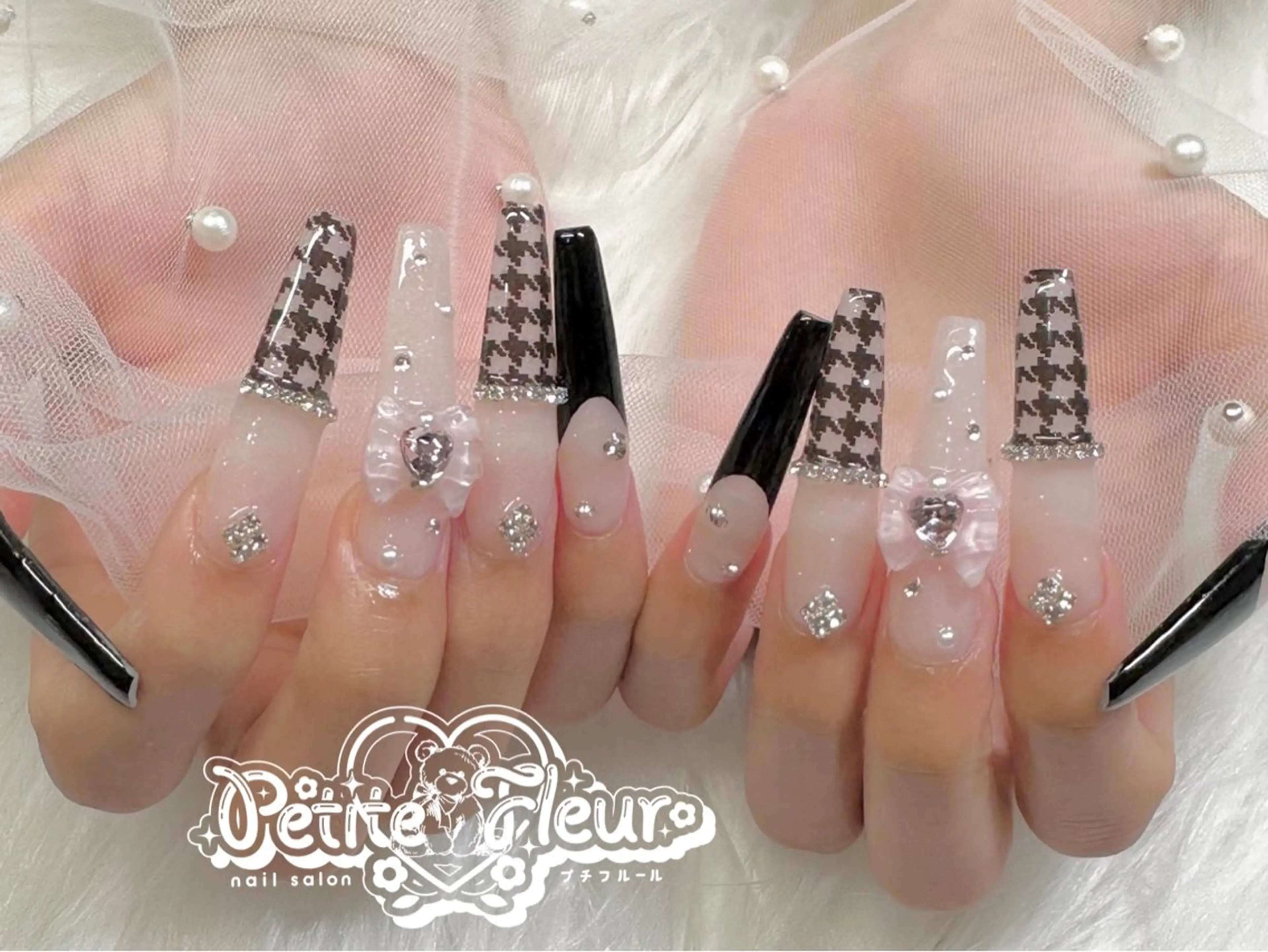ネイル ジェルネイル 持ち込み ピンク ネイルチップ ハンドネイル ❁⃘*。Petite fleur❁⃘*りさのネイルデザイン