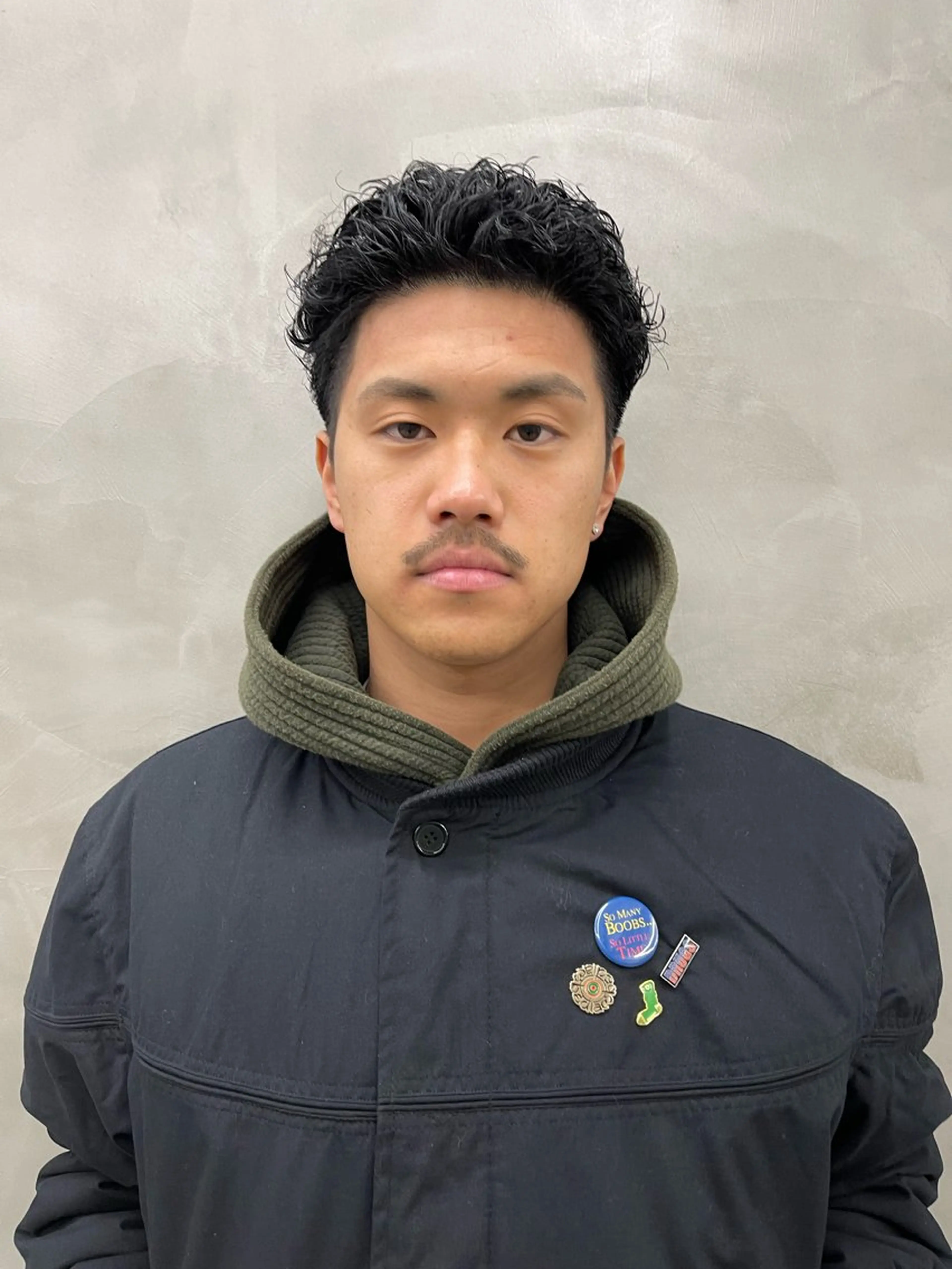 パーマ メンズ カット パーマ メンズカット パーマ[佐橋]のヘアスタイル