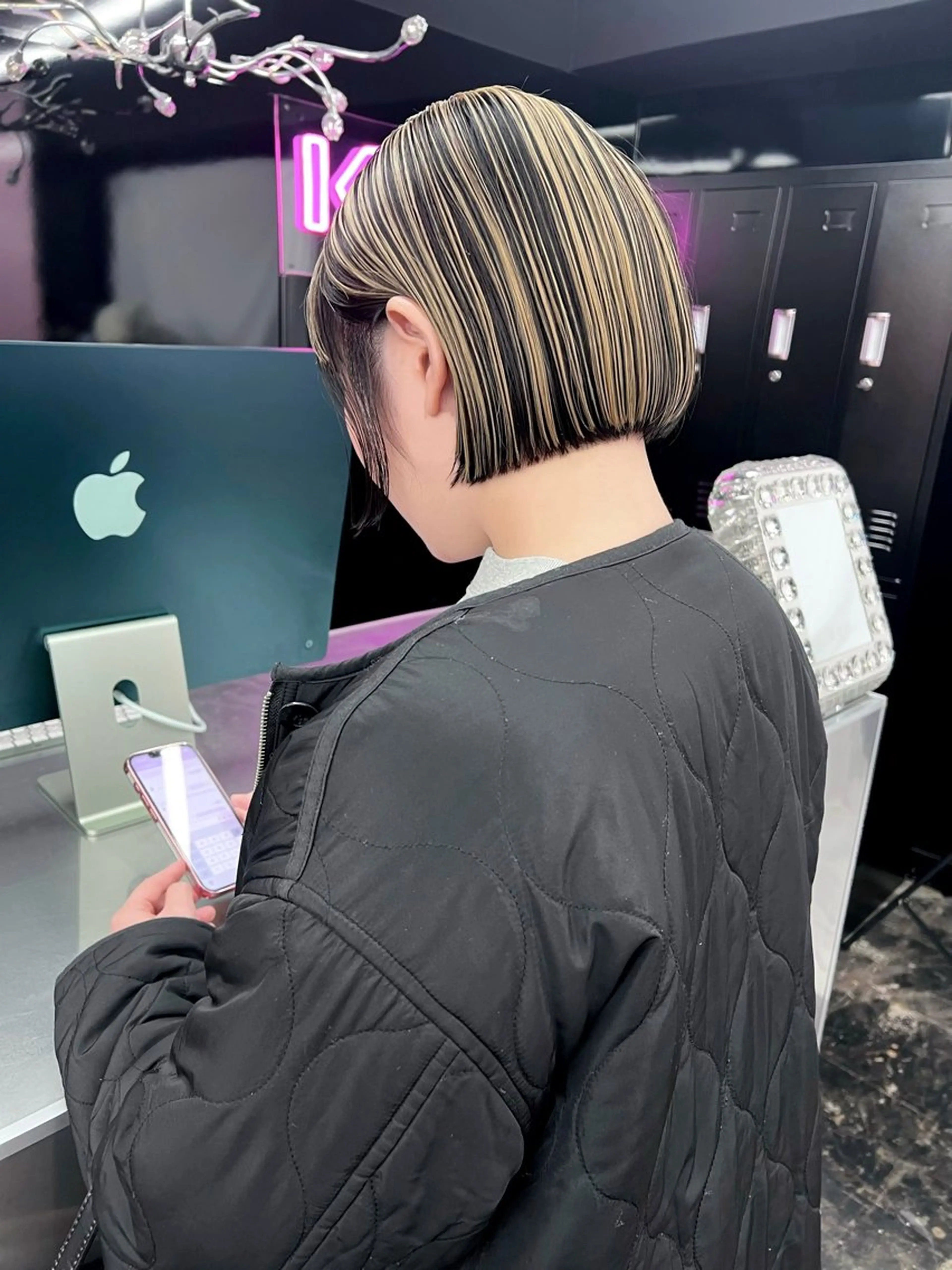 アンブレラカラー + 全体カラー + バイカルテtrの写真